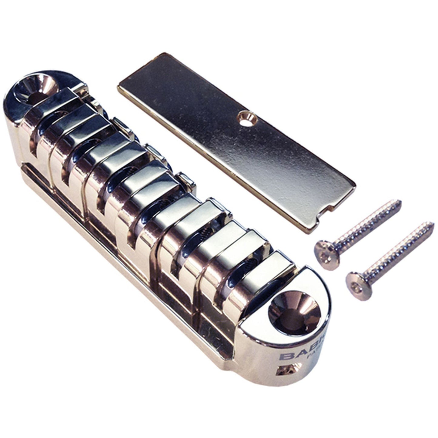 Babicz Full Contact Hardware O.E.M. Tune-O-Matic Arched Bridge - Chrome (FCHOTOMACHP)