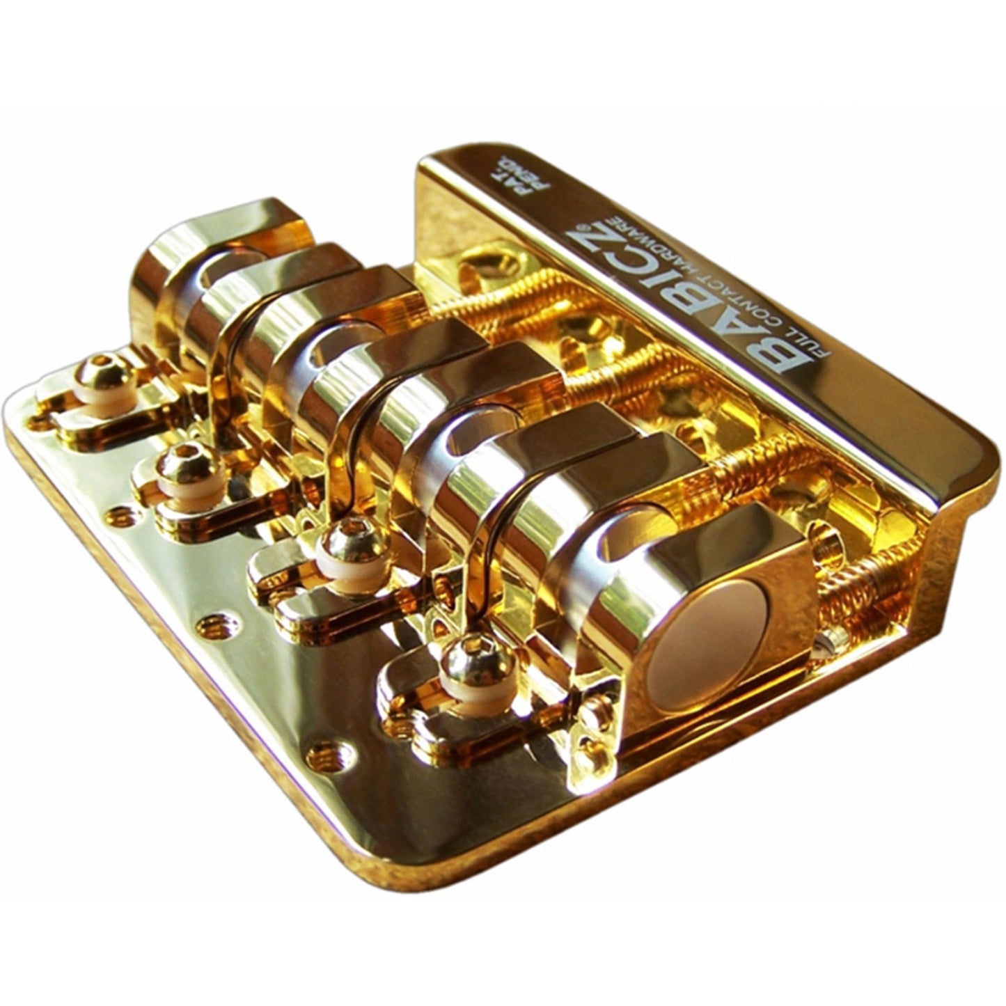 Babicz Full Contact Hardware FCH4 Bass Bridge - Gold (FCH4GD)