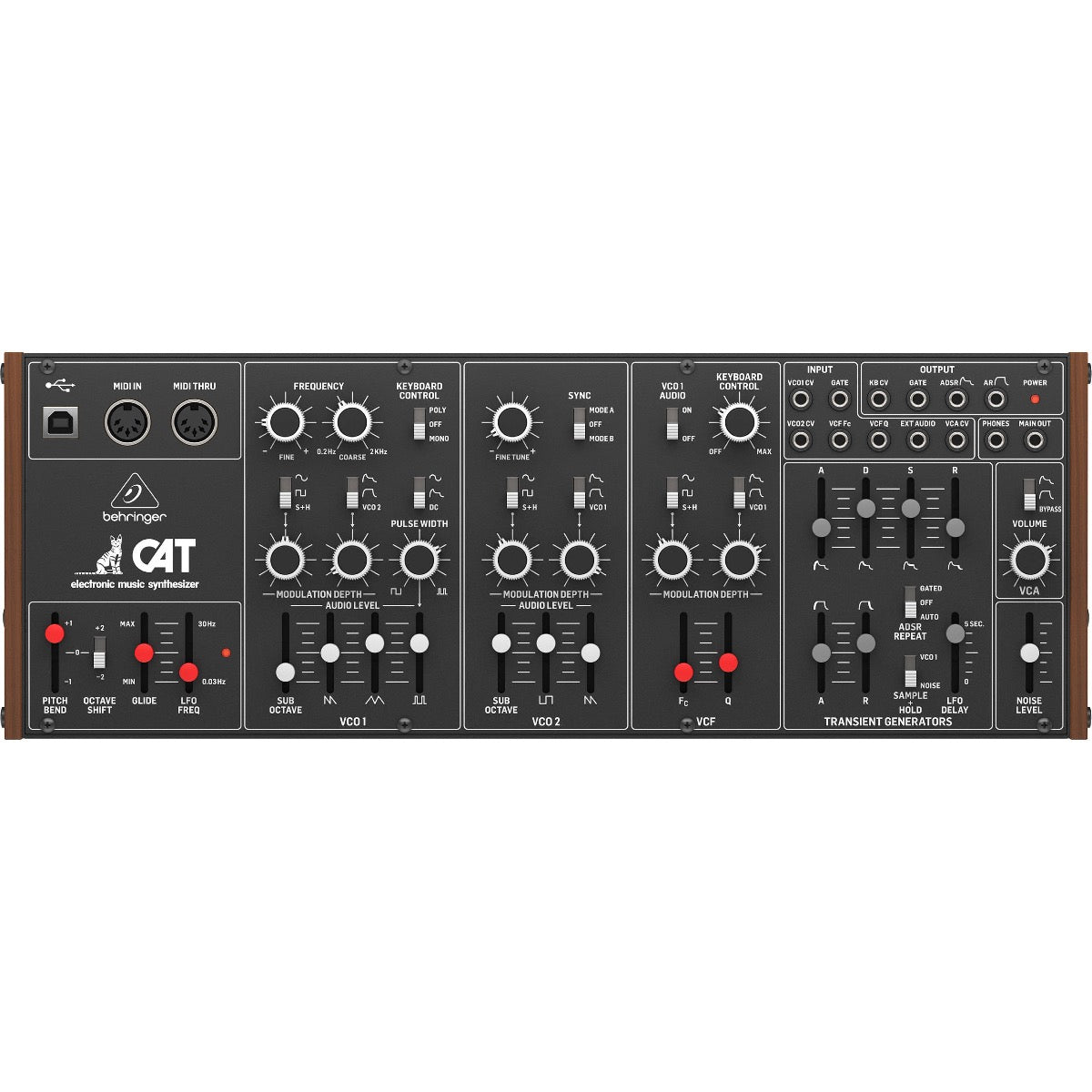 Behringer CAT Desktop Duophonic Analog Synthesizer Module