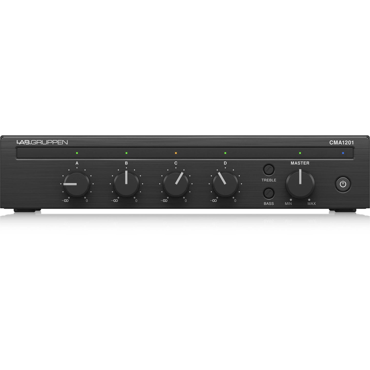 Lab Gruppen CMA1201 120W Commercial Mixer Amplifier with 4 Inputs (000-D9302-00010)
