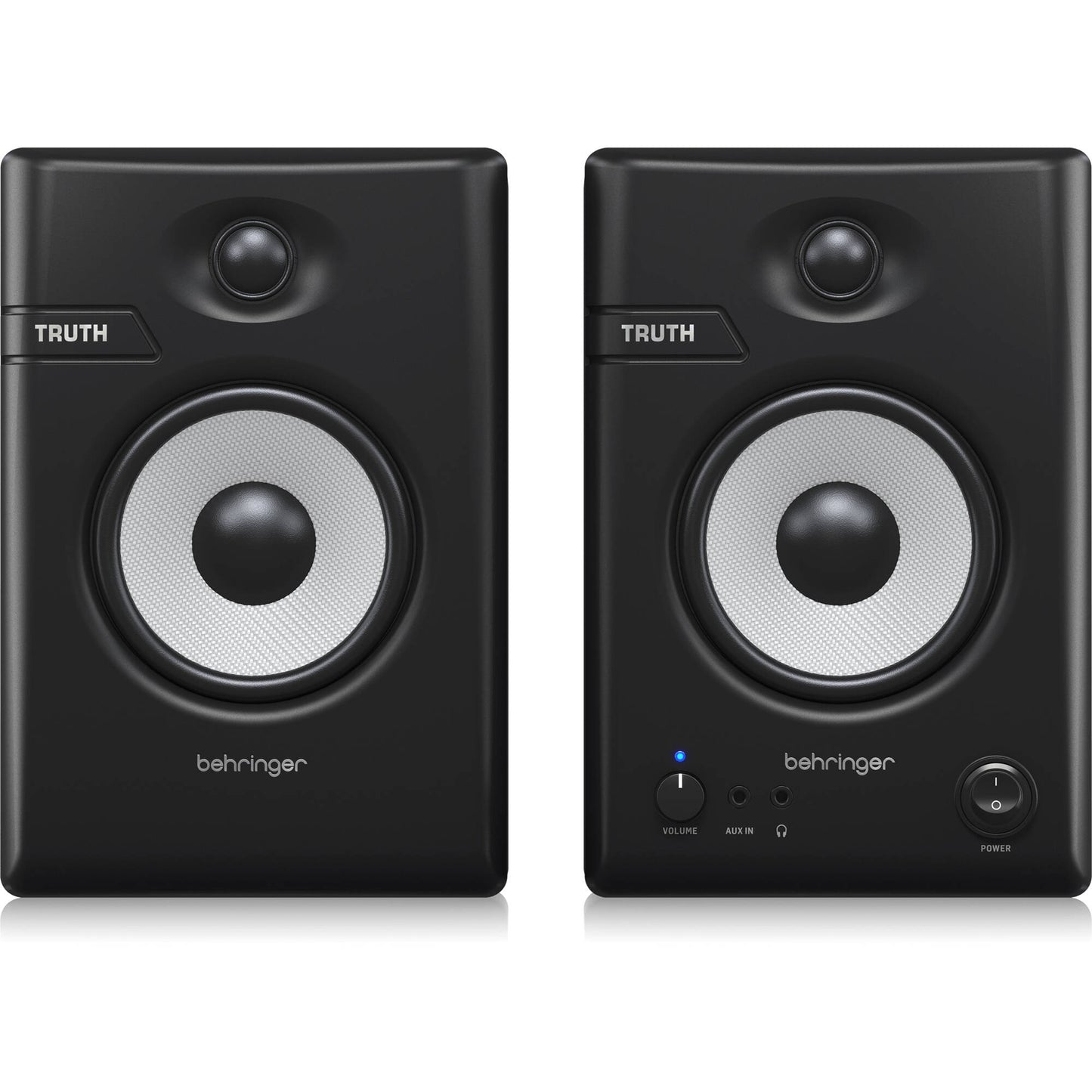 Behringer TRUTH 4.5" Powered Studio Monitors with Bluetooth - Pair, Black (TRUTH 4.5 BT)