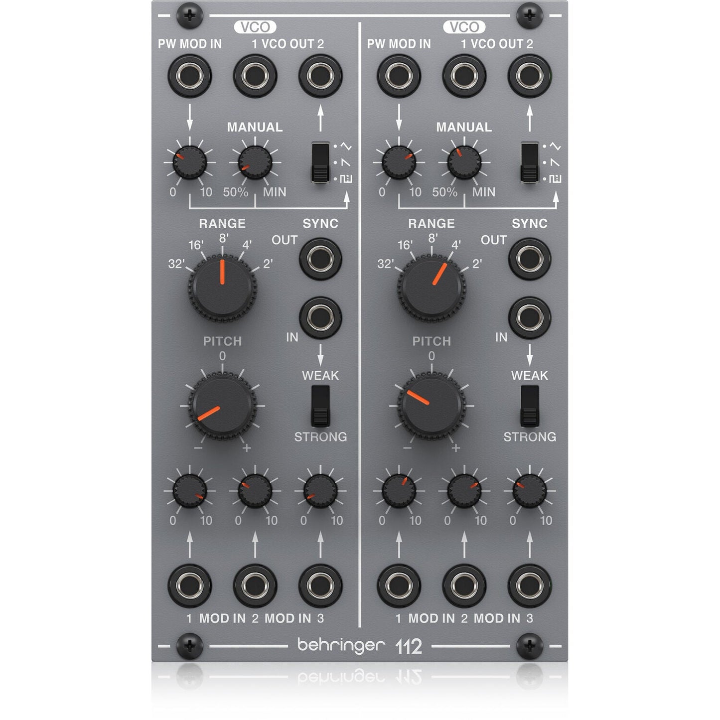 Behringer 112 Dual VCO Eurorack Module (112 DUAL VCO)