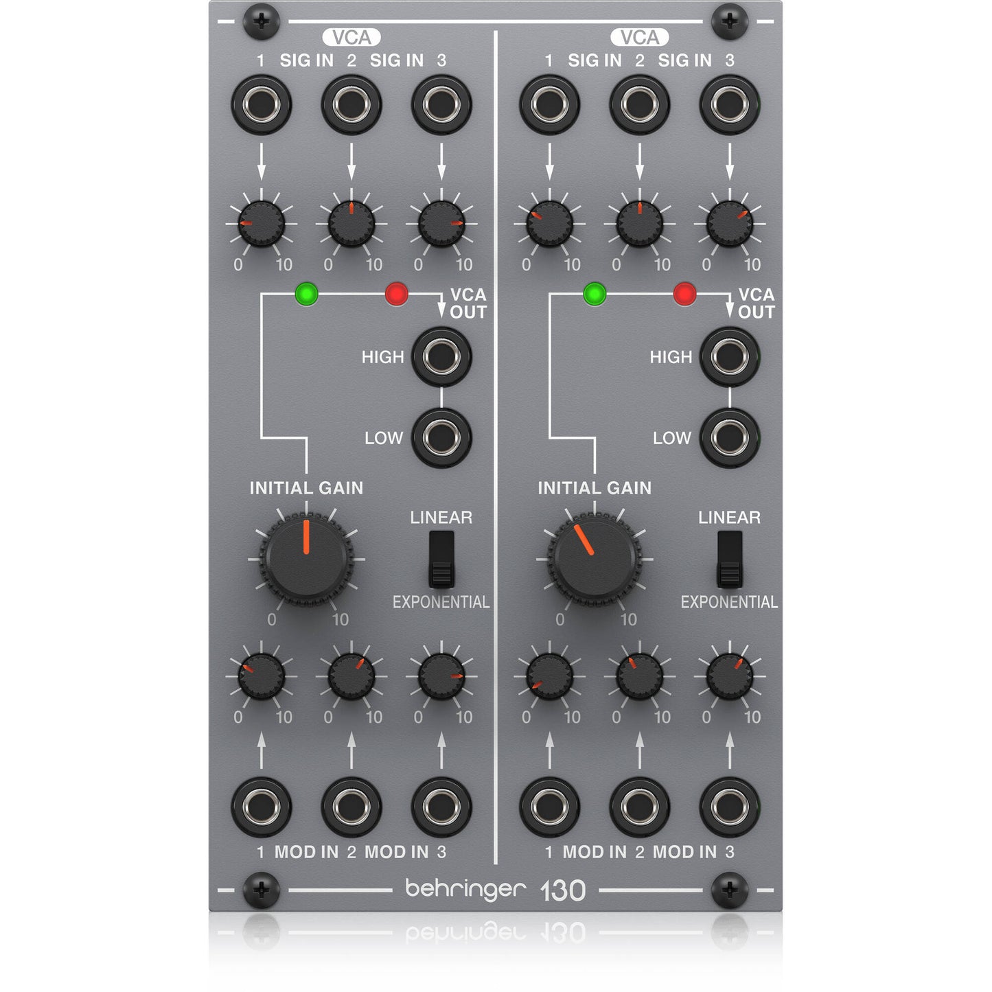 Behringer 130 Dual VCA Eurorack Module (130 DUAL VCA)