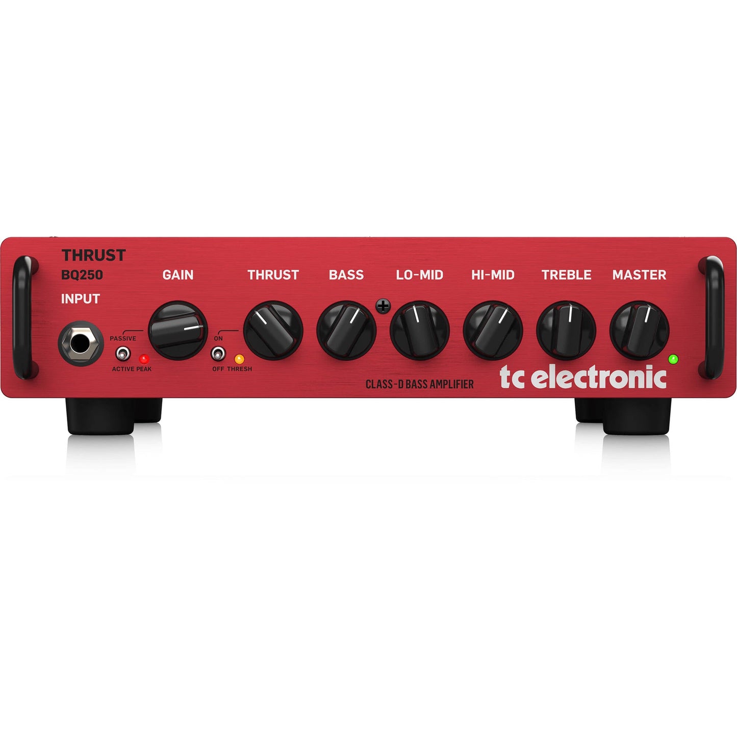TC Electronic BQ250 250W Portable Bass Head w/Mosfet Preamp & Thrust Compressor (000-CQU02-00010)