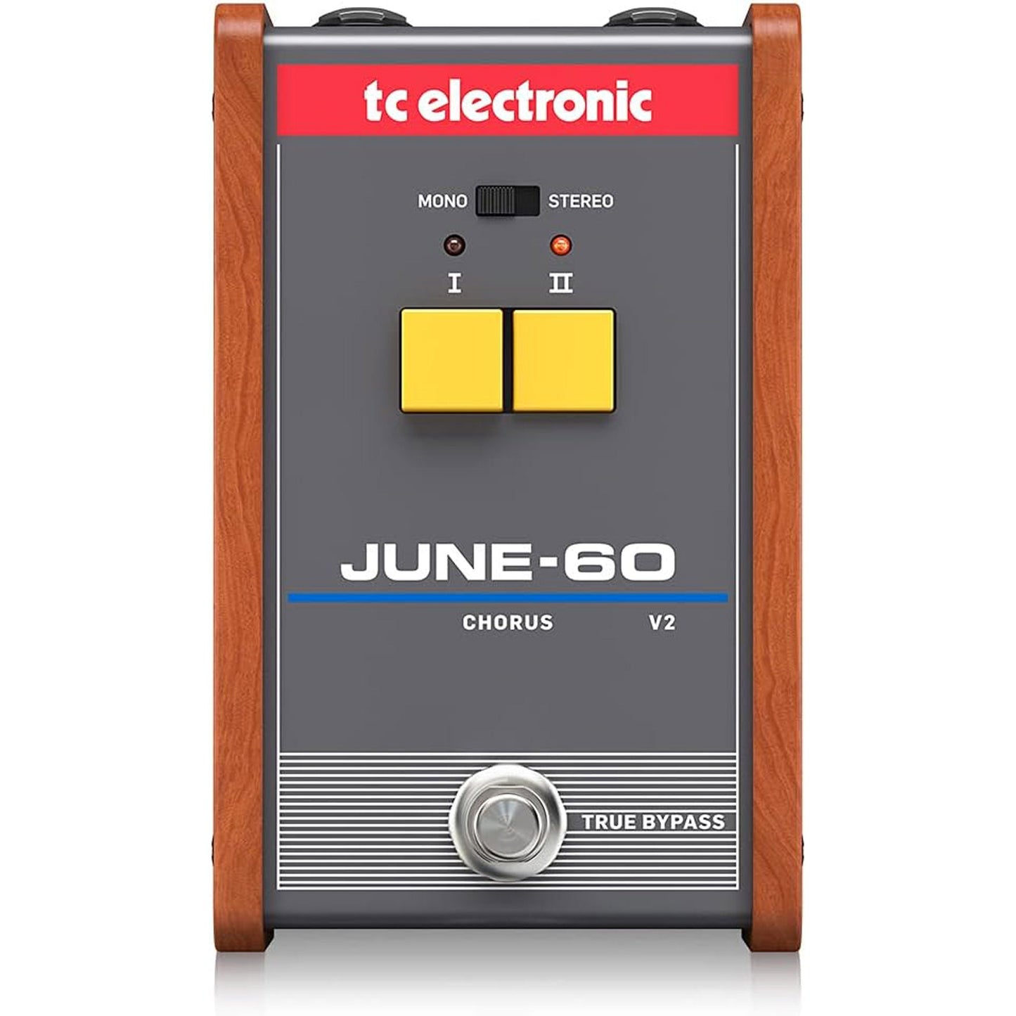TC Electronic June-60v2 Vintage-Analog Chorus Pedal (000-E9H00-00010)