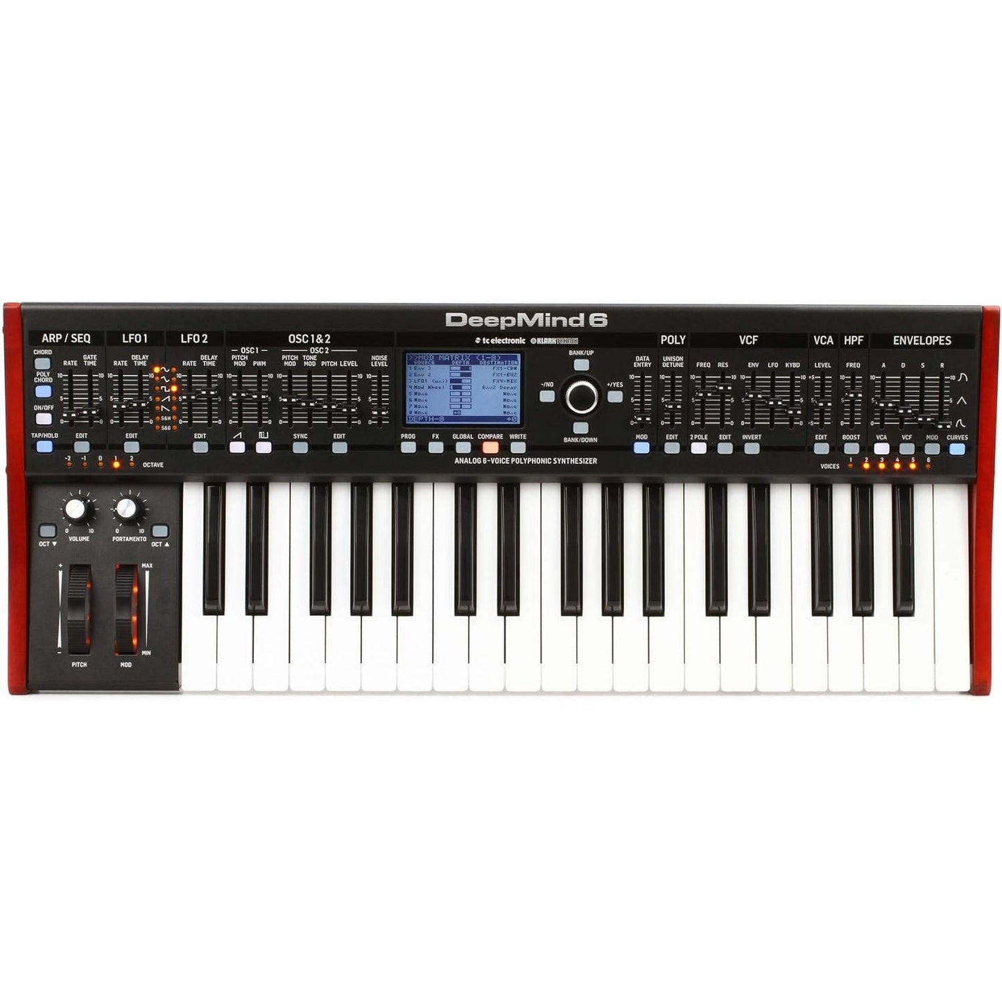 Behringer DeepMind 6 37-Key 6-Voice Analog Synthesizer (DEEPMIND 6)
