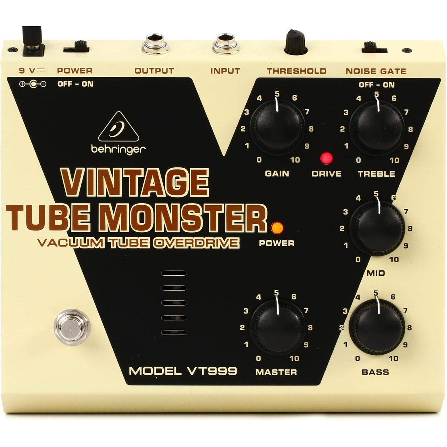 Behringer VT999 Vintage Tube Monster Overdrive Pedal (VT999)