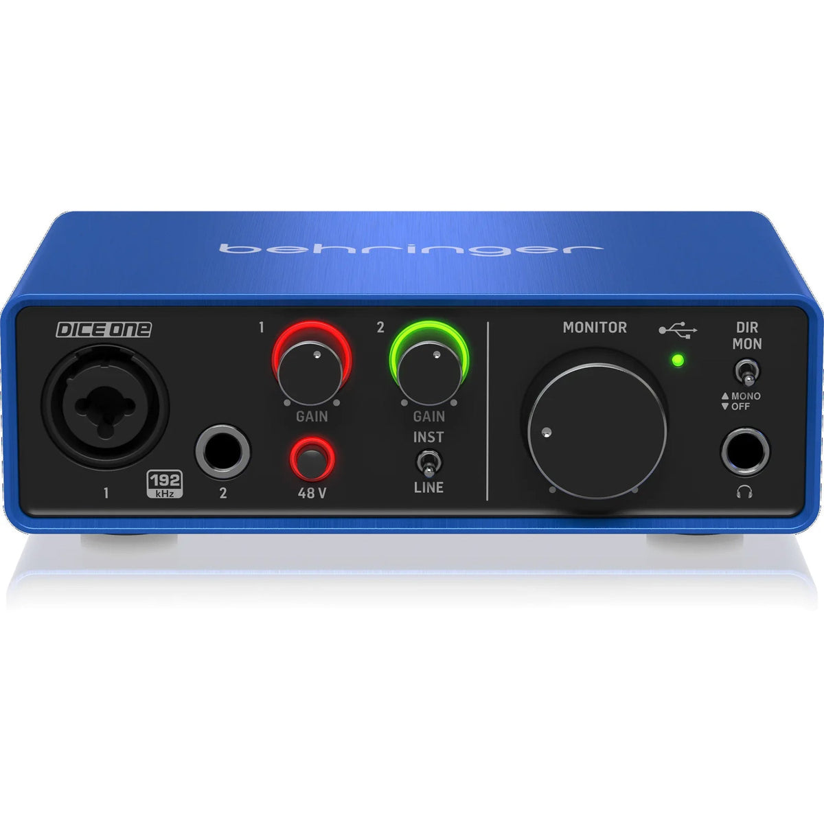 Behringer DICE 1U2 USB 2.0 Audio Interface (0805-ABA86-001)