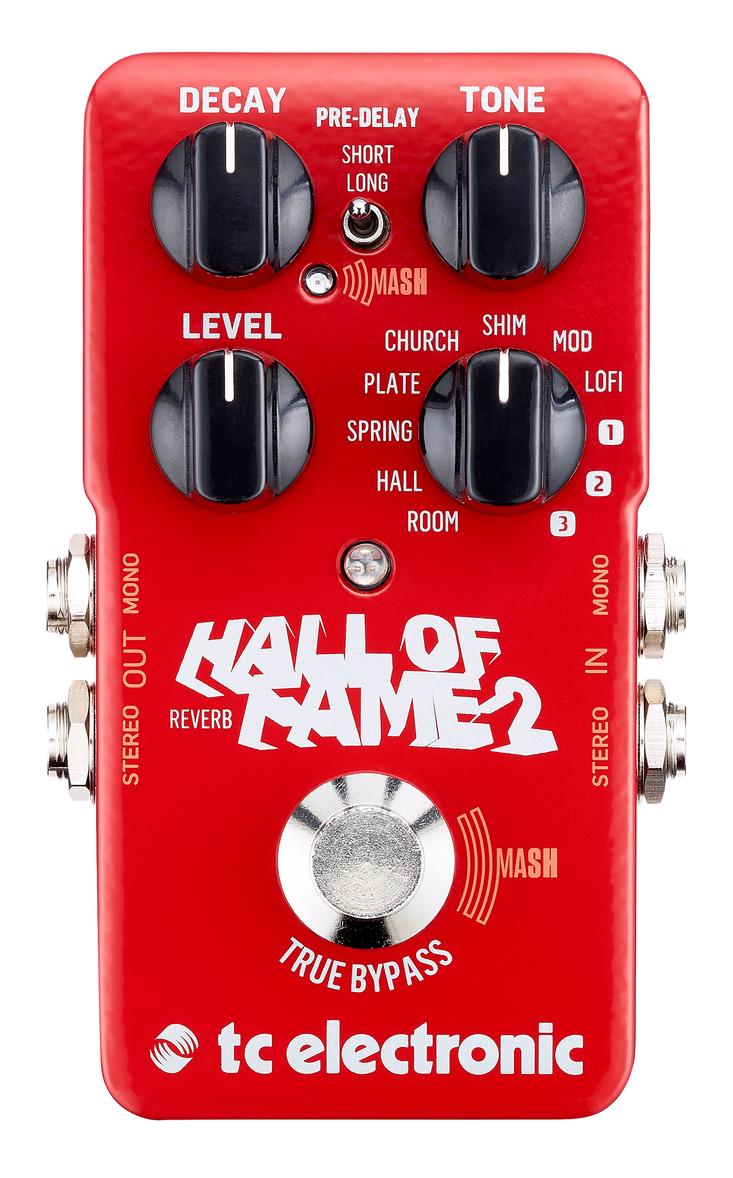 TC Electronic Hall of Fame 2 Reverb Pedal (960661001)