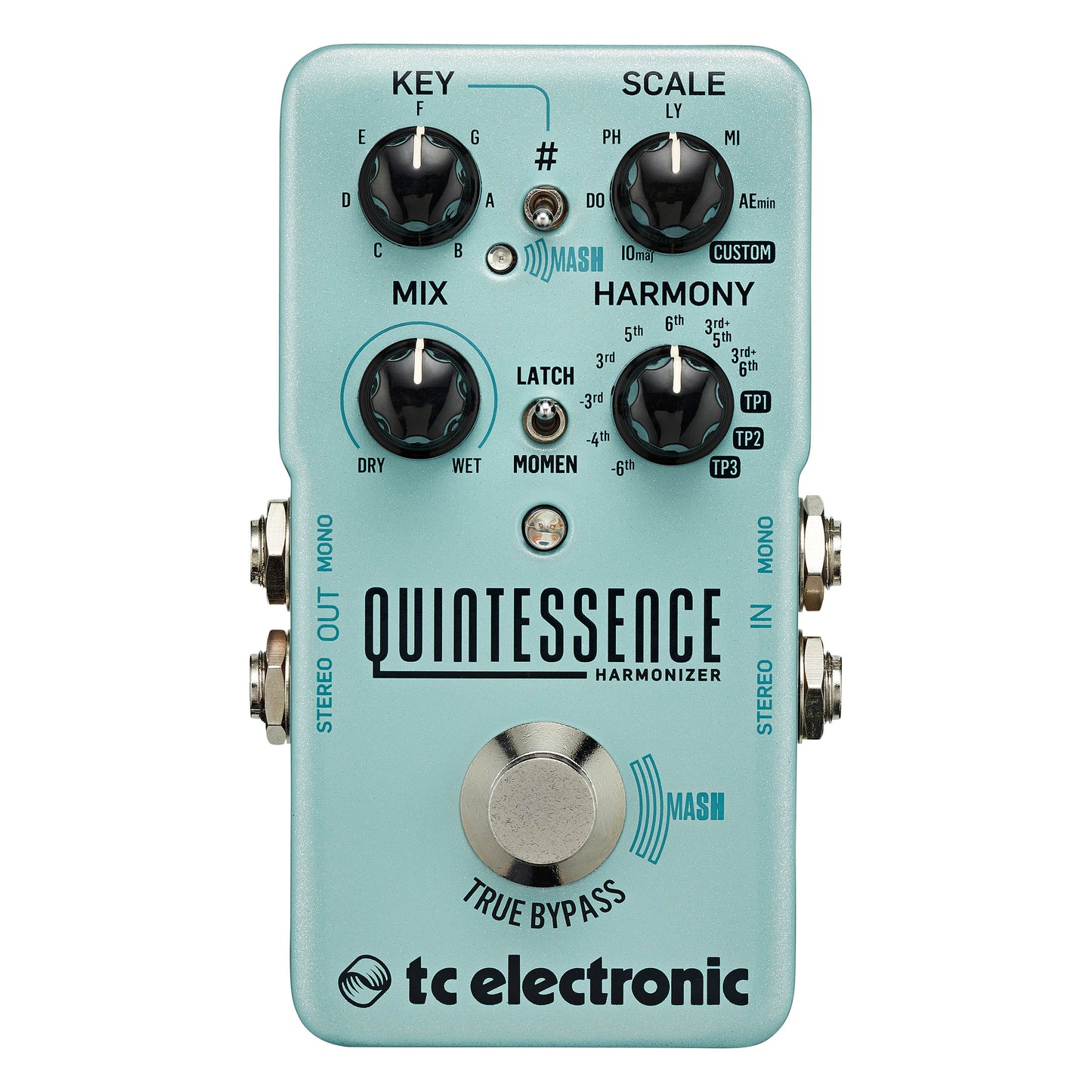 TC Electronic Quintessence Harmonizer Pedal (000-DDK00-00010)
