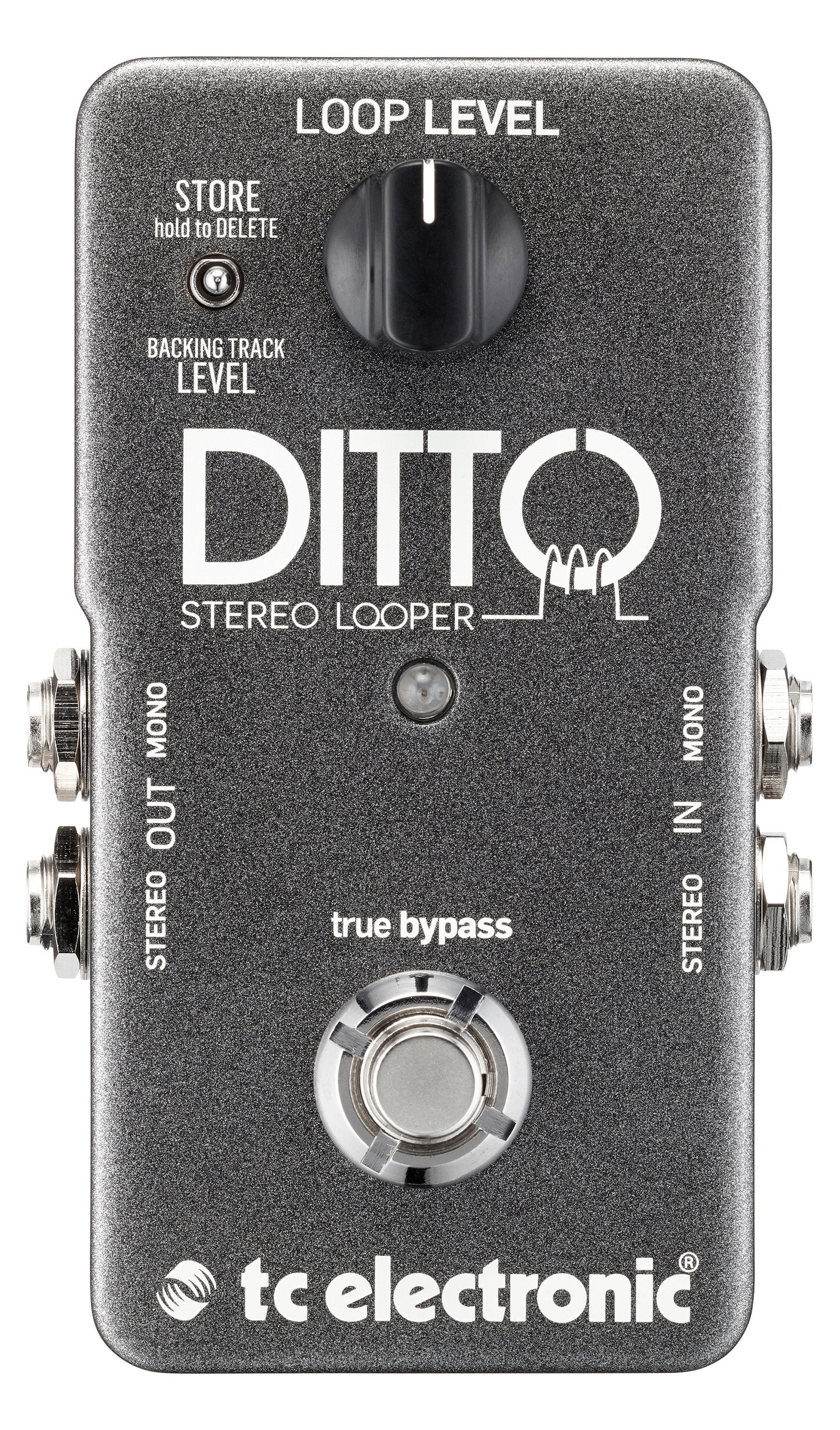 TC Electronic Ditto Stereo Looper Guitar Effects Pedal (000-DDE00-00010)