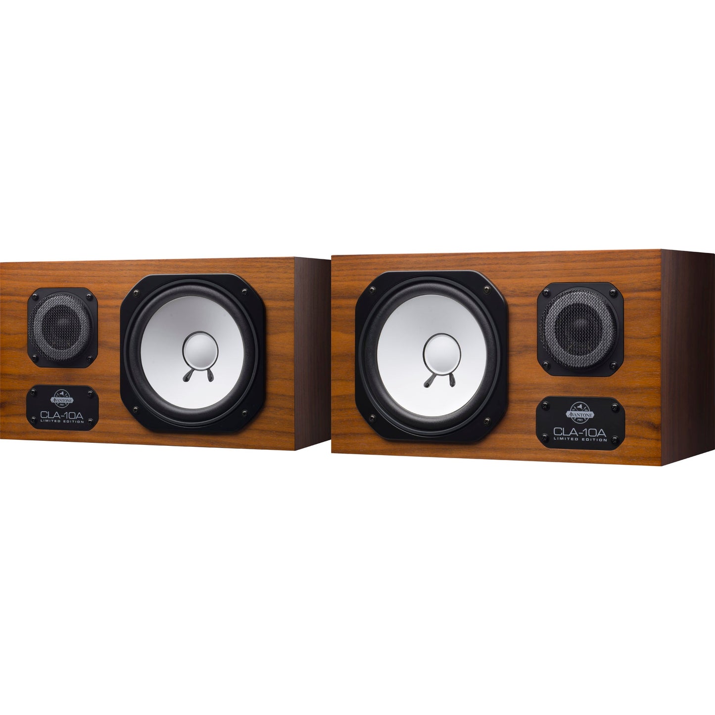 Avantone CLA-10A L.E. Studio Monitor System- Natural North American Black Walnut (CLA10ALTD)