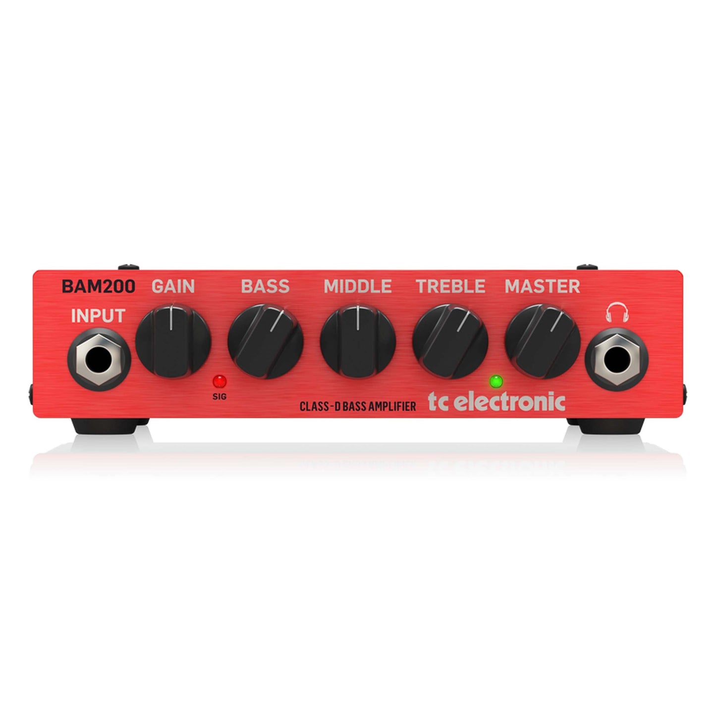 TC Electronic BAM200 200W Compact Bass Head (000-DI502-00010)