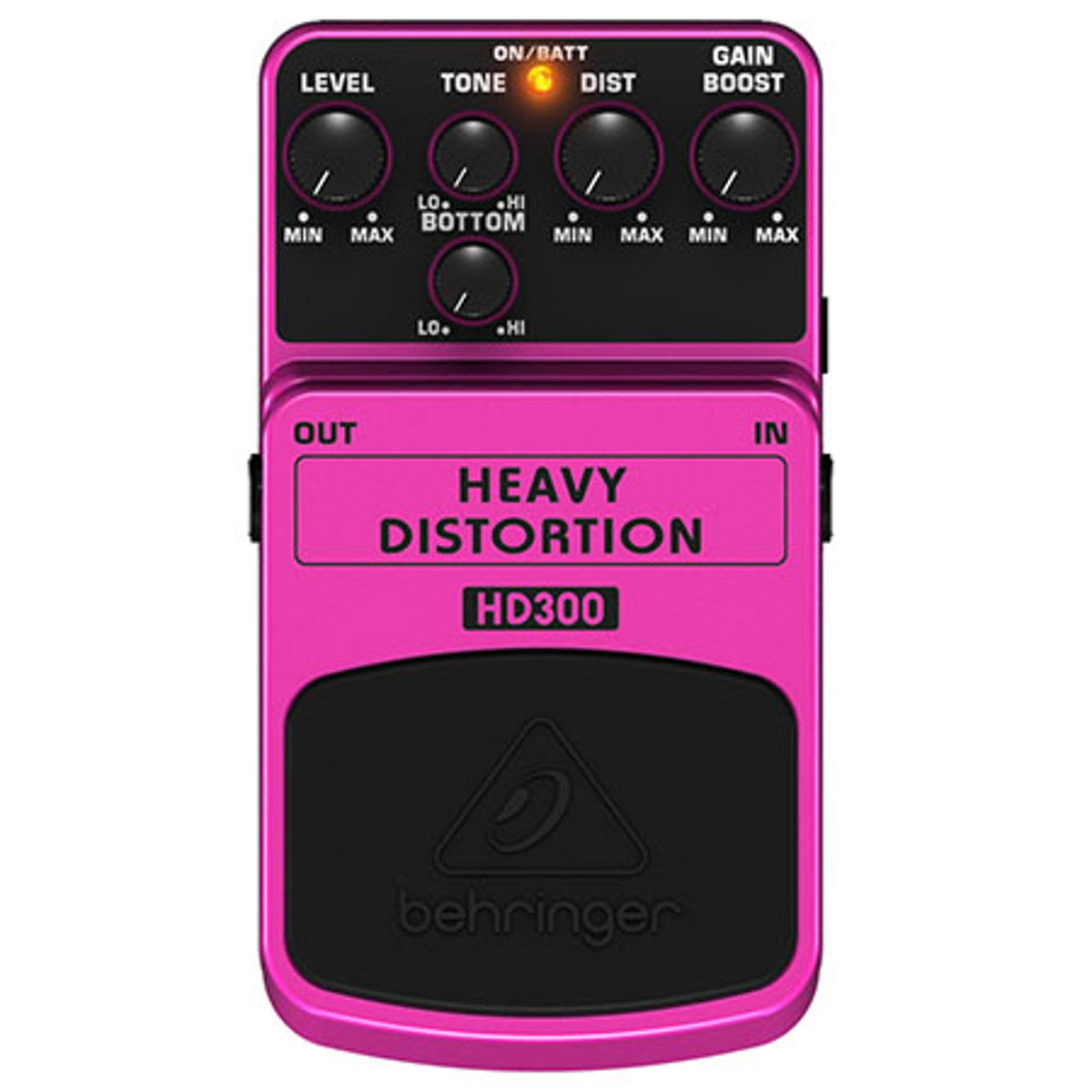 Behringer Heavy Distortion HD300 Distortion Effects Pedal (000-51700-00010)