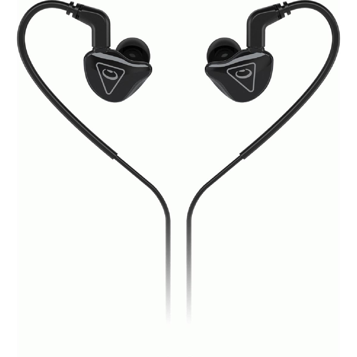 Behringer MO240 In-Ear Studio Monitoring Earphones with Dual Hybrid Drivers (000-EIU00-00010)