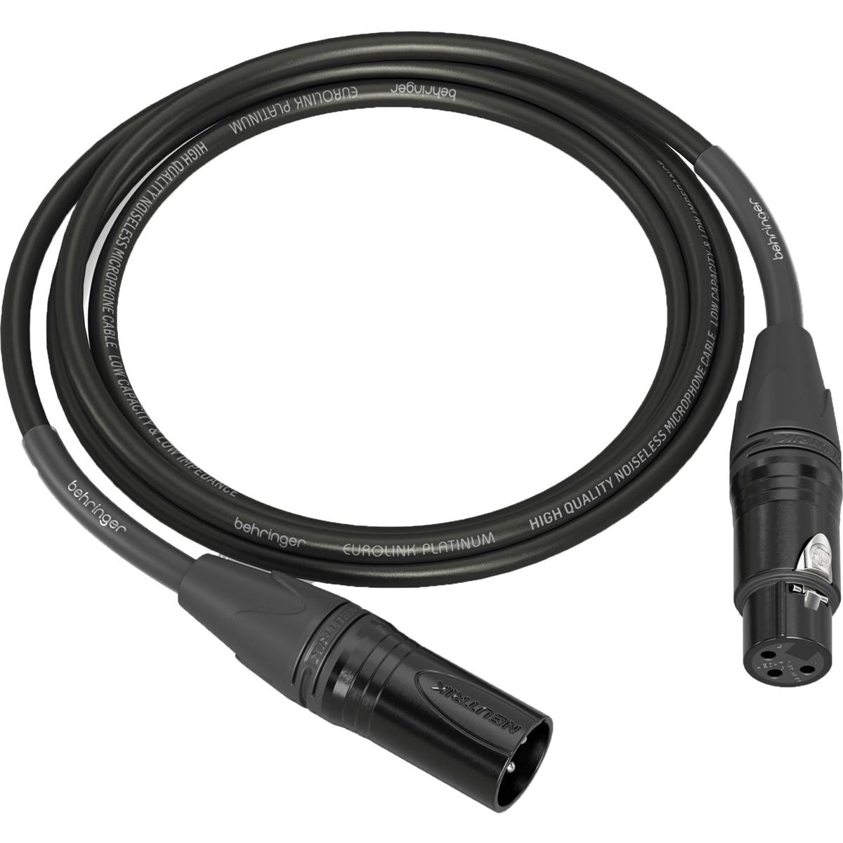 Behringer PMC-150 5' Platinum Performance XLR Microphone Cable (000-EU900-00010)