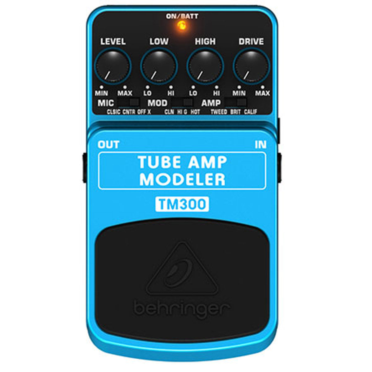 Behringer Tube Amp Modeller TM300 Effects Pedal (000-51800-00010)