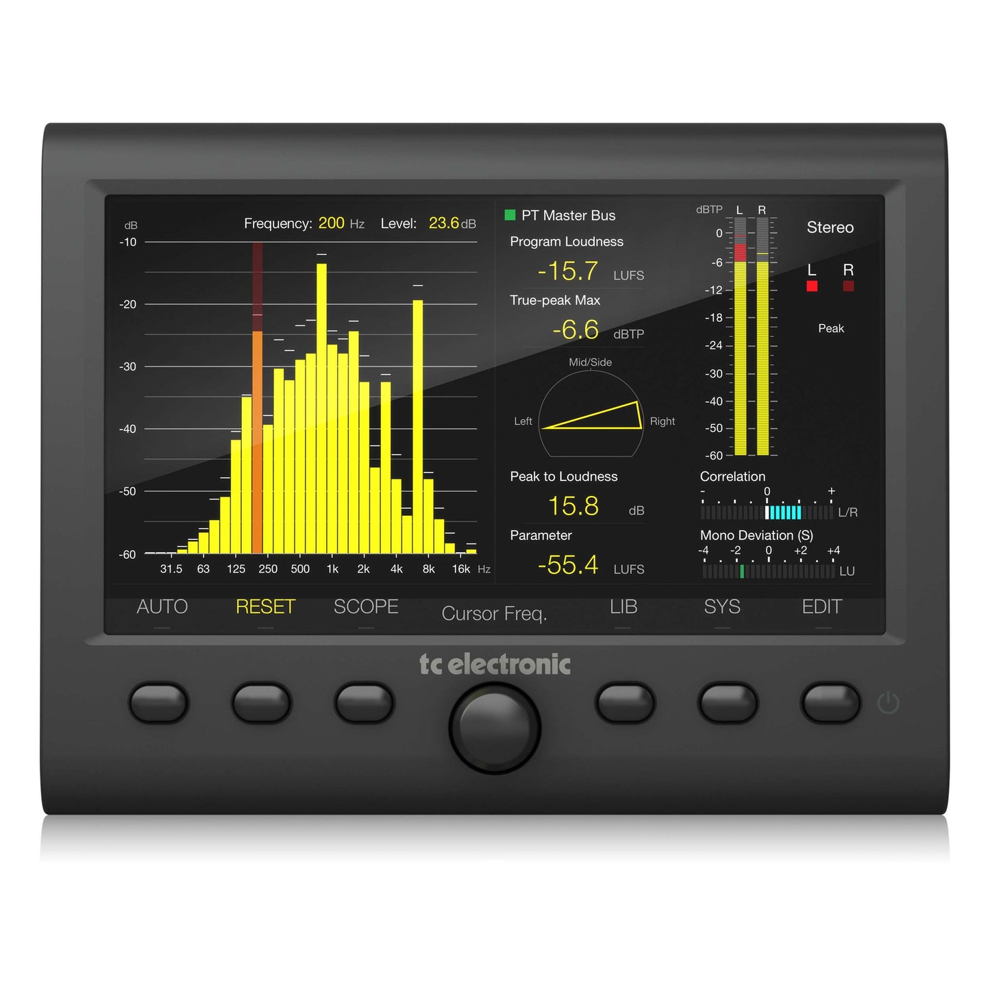 TC electronic Clarity M Stereo Audio Meter