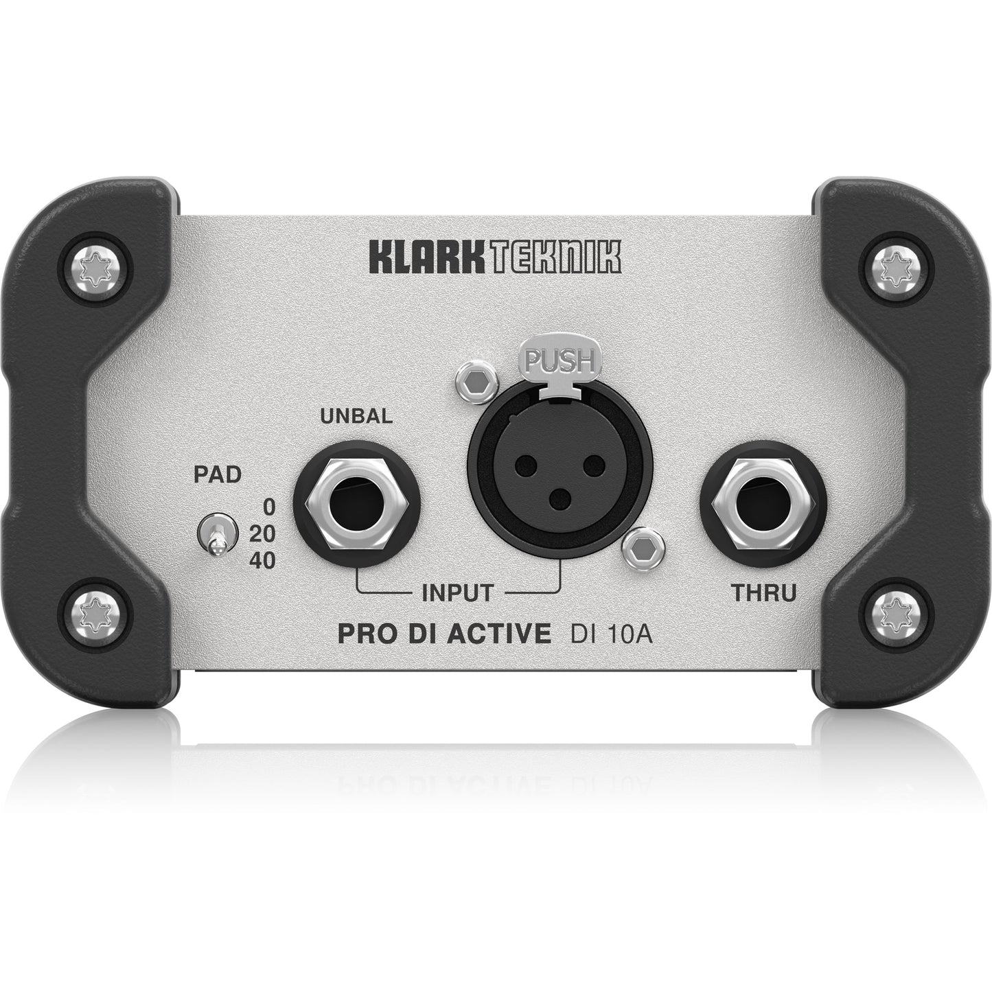 Klark Teknik DI 10A Active DI Box with Midas Transformer (DI 10A)