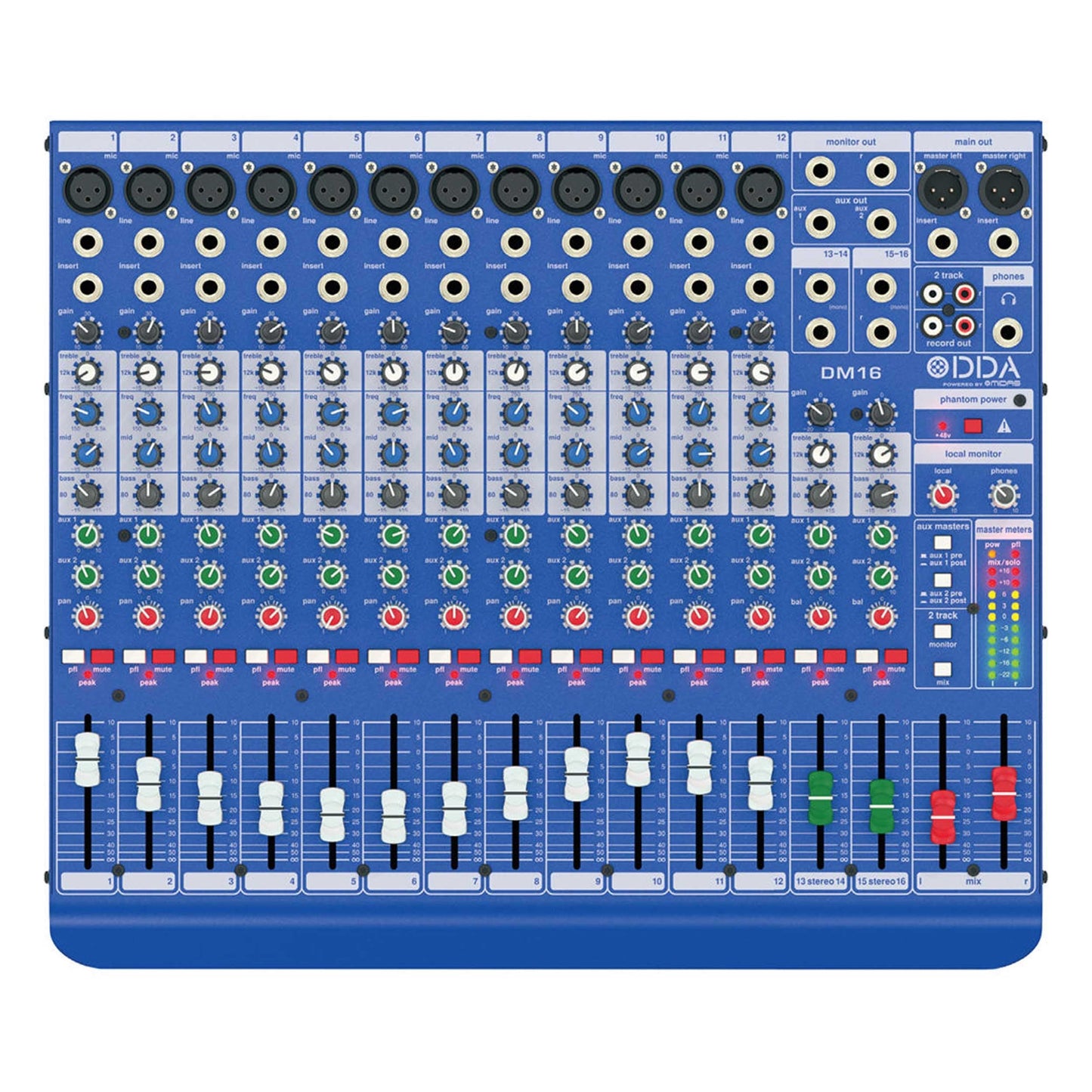 Midas DM16 Mixer (000-BG902-00010)