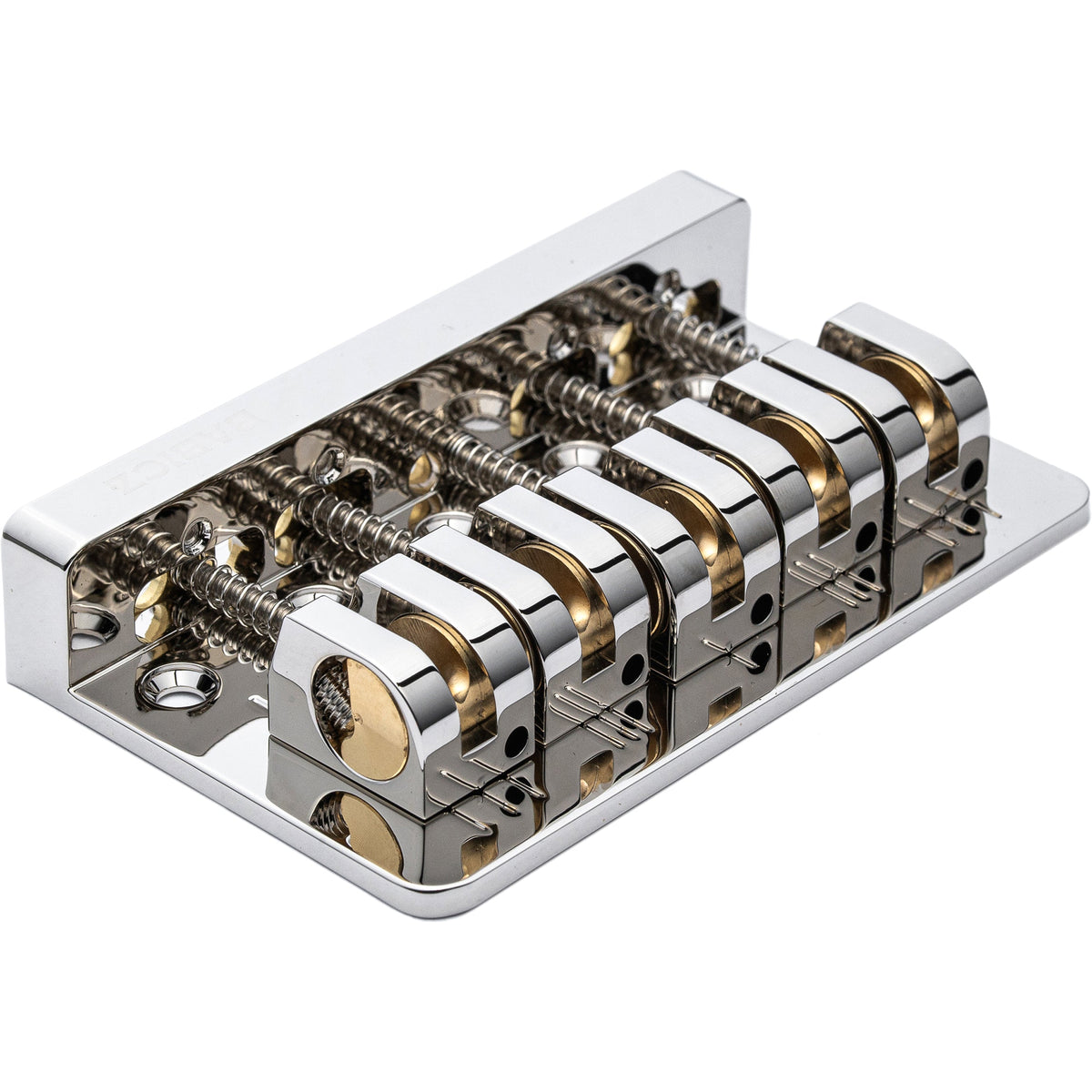 Babicz FCH5AS Adjustable Spacing Bass Bridge, 5 String - Nickel (FCH5ASNK)