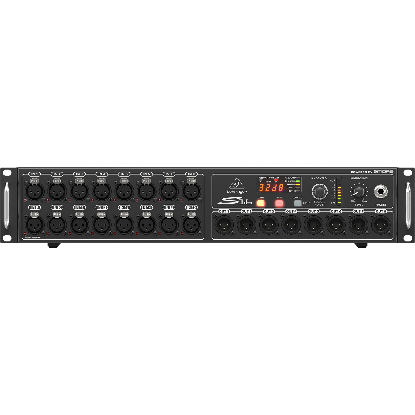 Behringer S16 Digital Snake Personal Monitor System