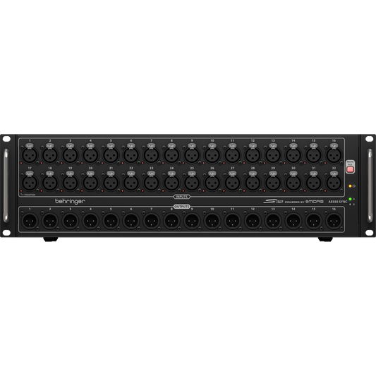 Behringer S32 I/O Box w/ 32 Remote Controllable MIDAS Preamps 16 Outputs (000-BMC02-00010)