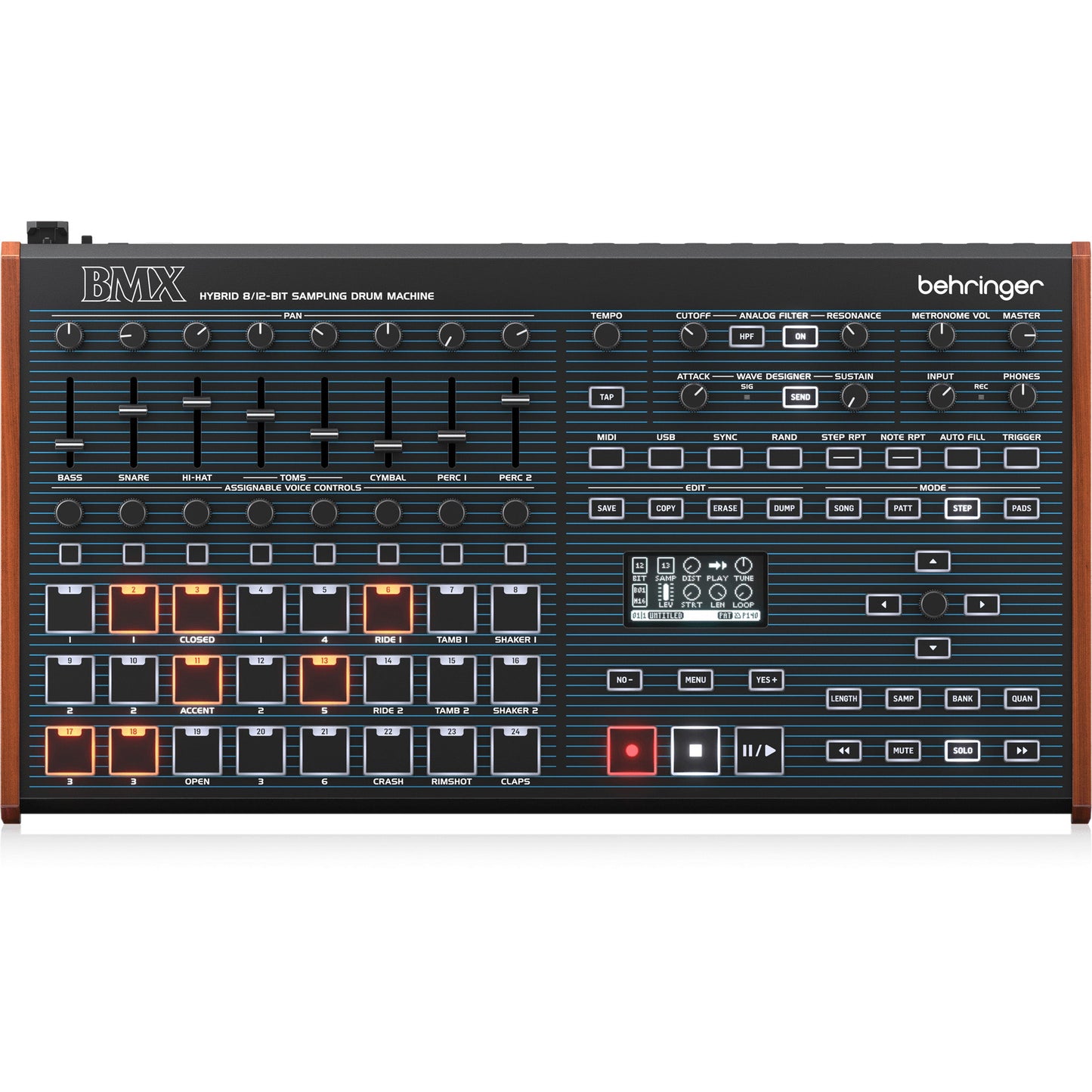 Behringer BMX Classic Hybrid Drum Machine (0704-AAD86-US1)