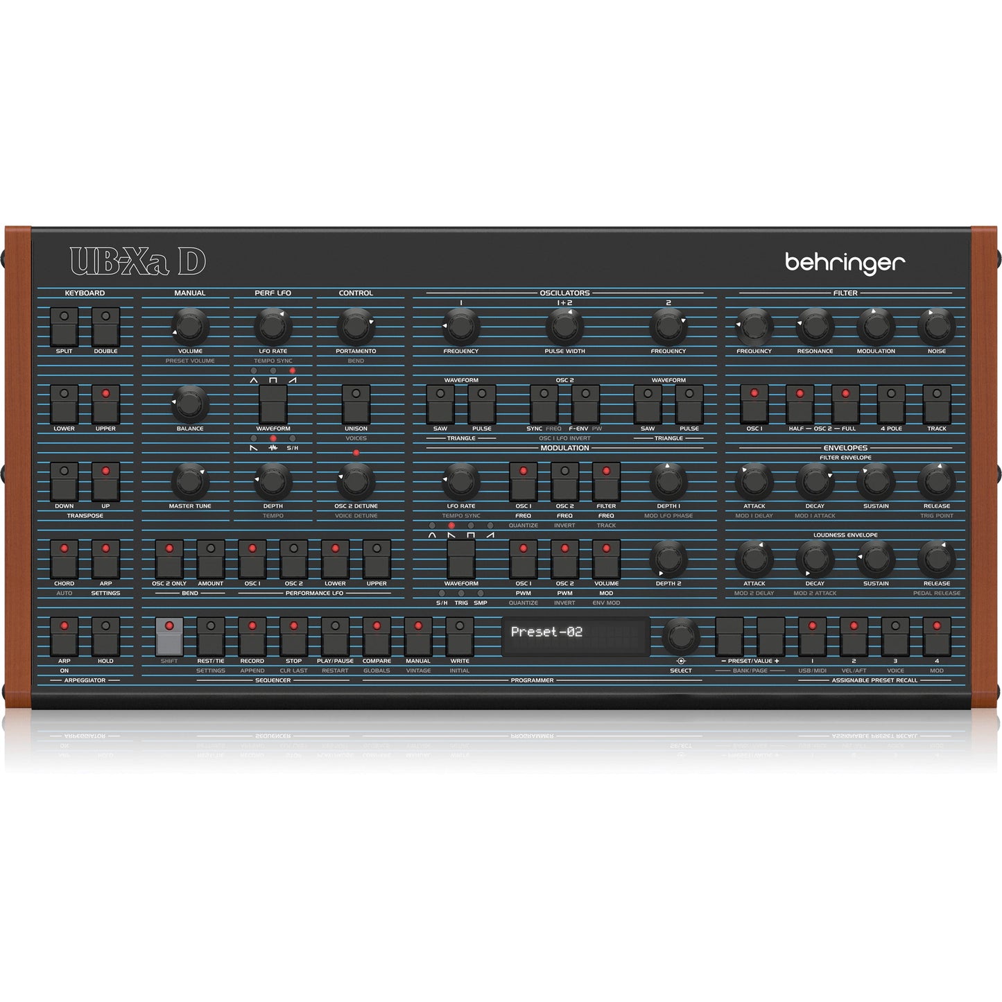 Behringer UB-XA D Desktop Authentic Analog 16-Voice Desktop Synthesizer (0718-AAL86-US1)