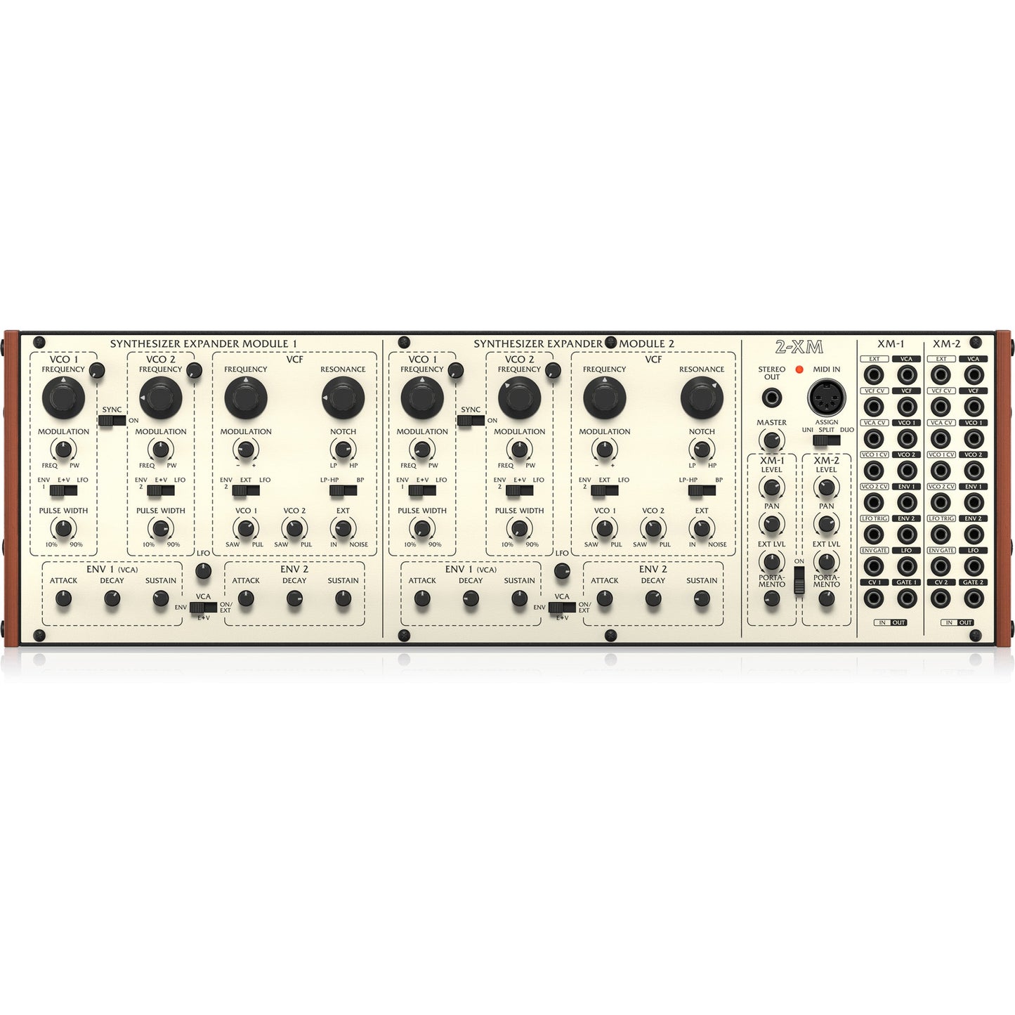 Behringer 2-XM Classic Polyphonic Analog Eurorack Synthesizer