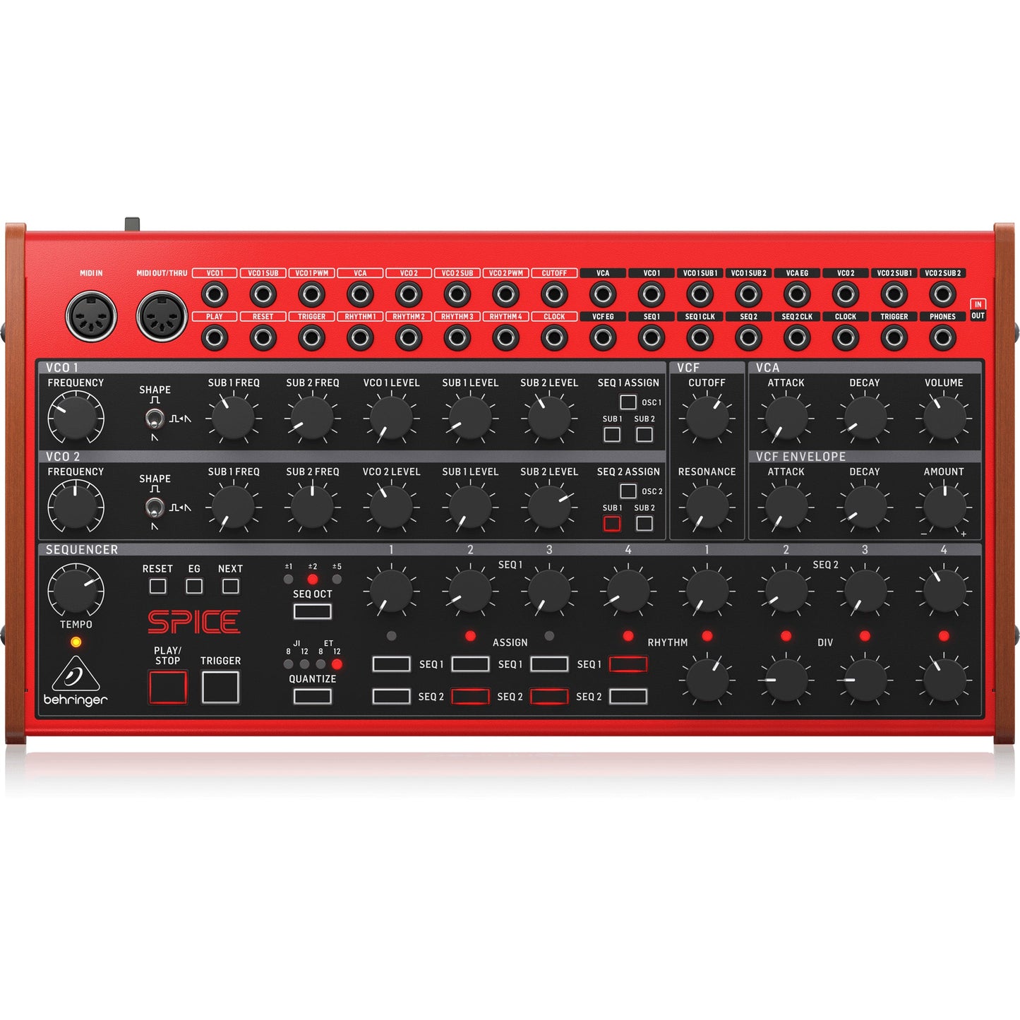 Behringer Spice Analog Semi-Modular Polyrhythmic Synthesizer
