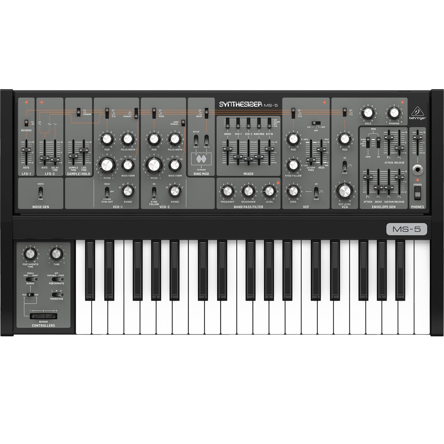 Behringer MS-5 Analog Synthesizer (0722-AAR86-US1)