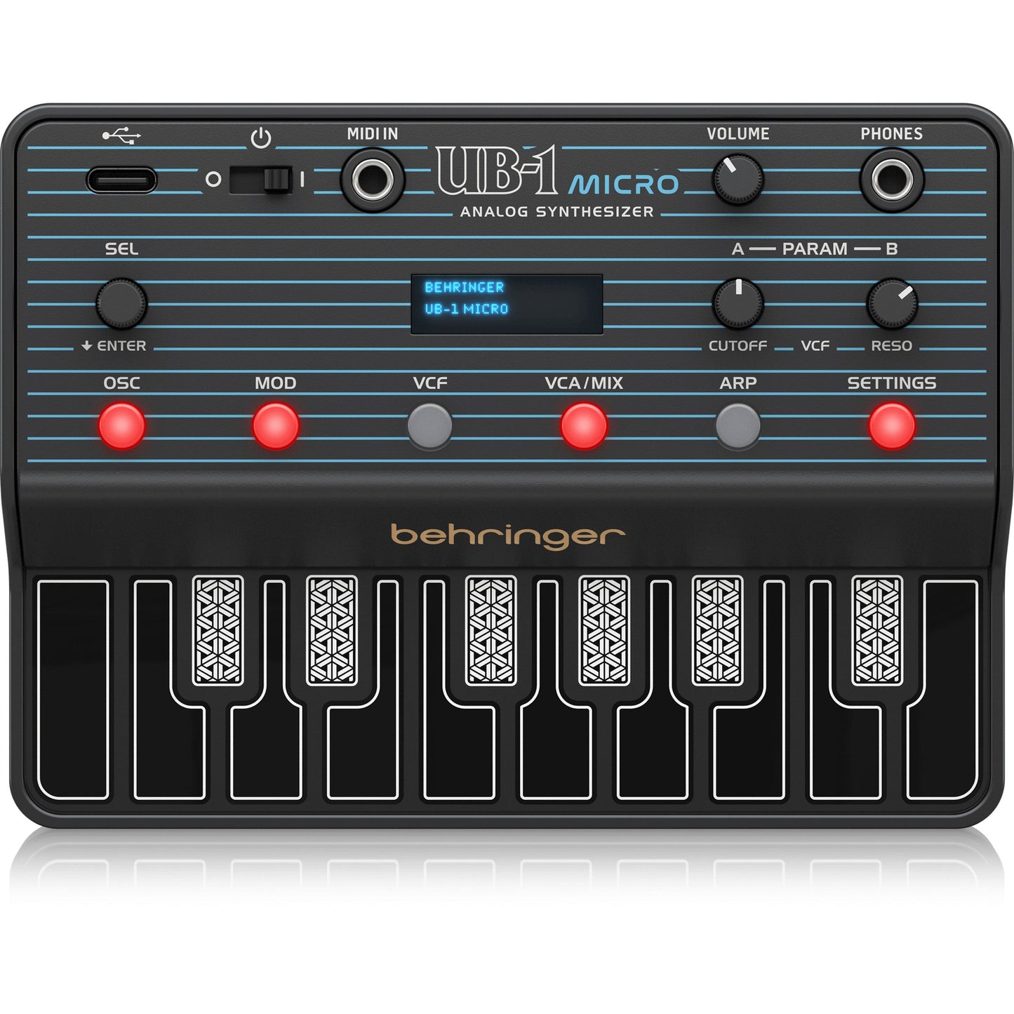 Behringer UB-1 Micro Portable Analog Synthesizer (000-EJX00-00010)