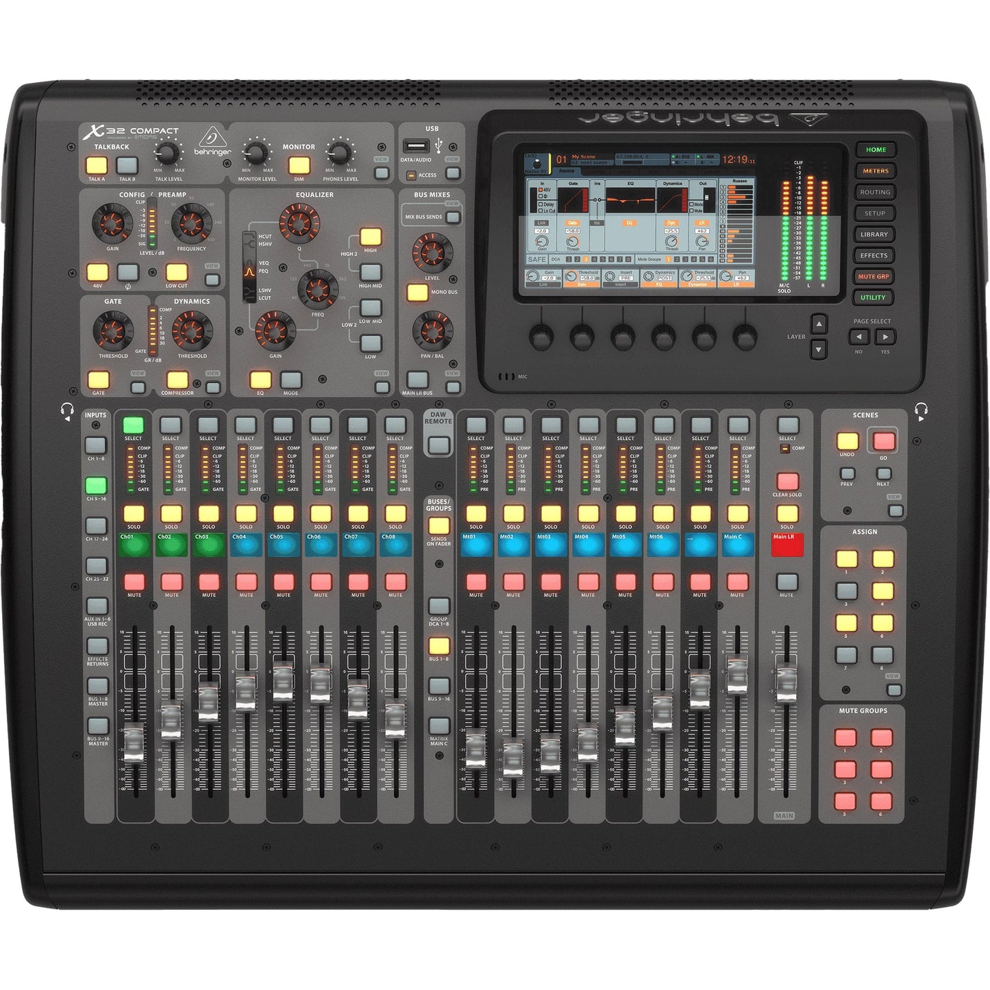 Behringer X32 Compact 40-Input, 25-Bus Digital Mixing Console
