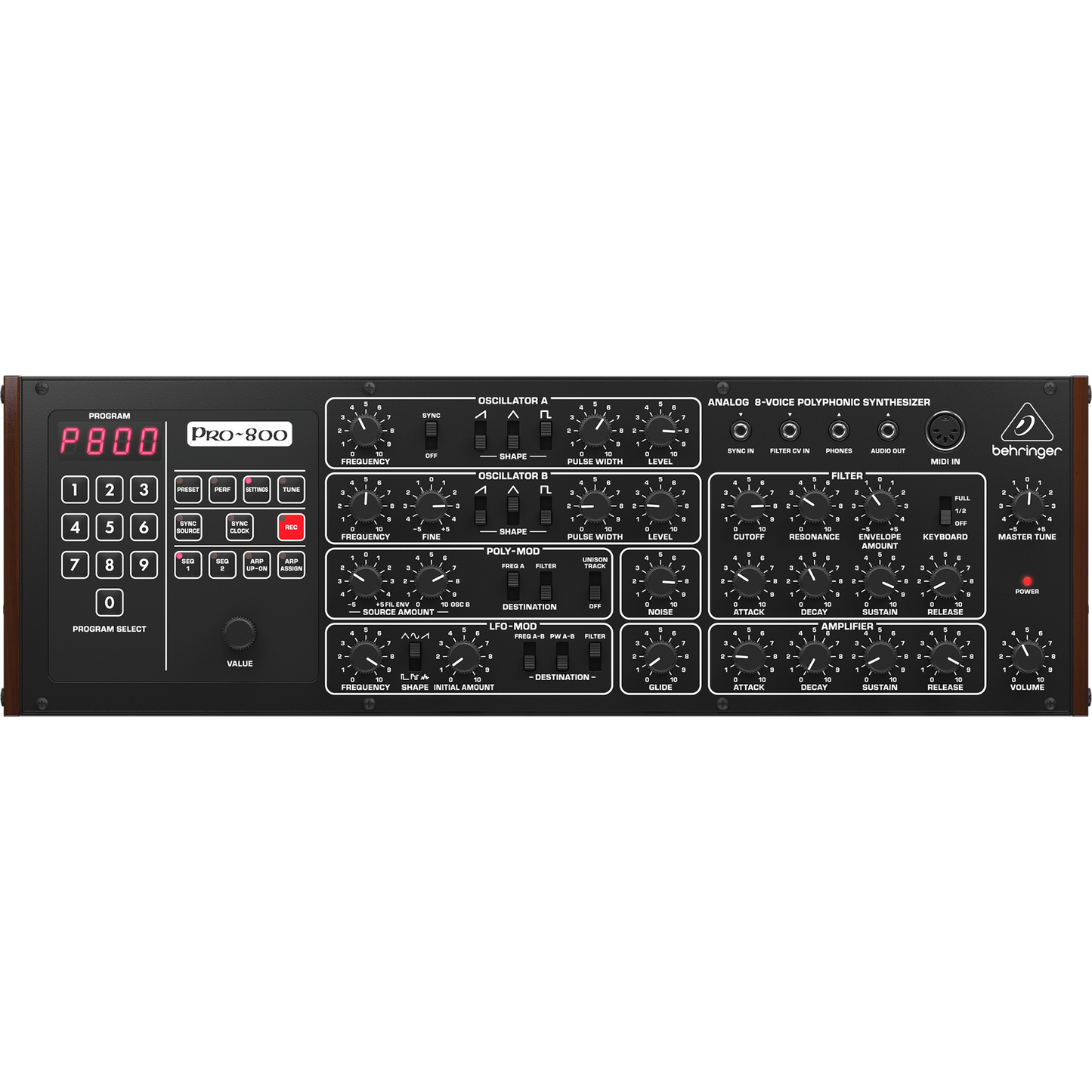 Behringer PRO-800 Classic Analog 8-Voice Polyphonic Synthesizer