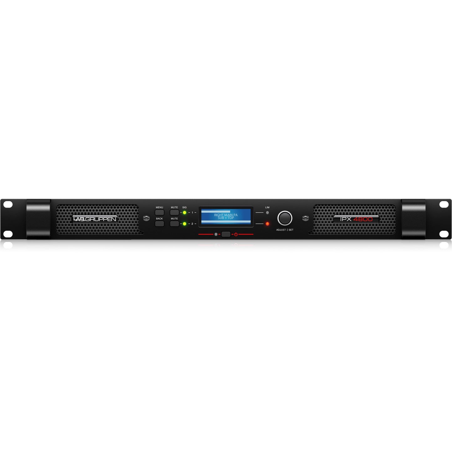 Lab Gruppen IPX 4800 Compact 4800-Watt 2-Channel DSP-Controlled Power Amplifier (IPX 4800)