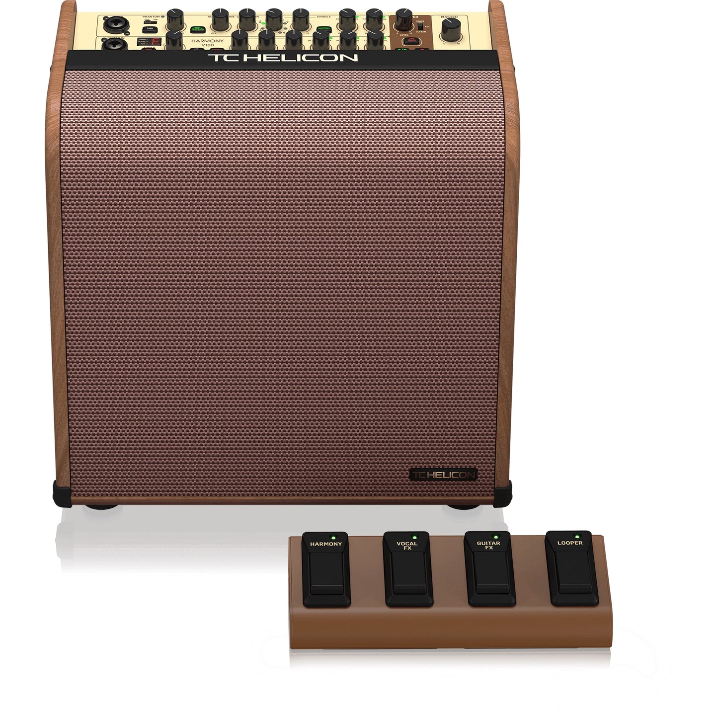 TC-Helicon Harmony V100 100-watt 2-Channel Acoustic Amplifier (HARMONY V100)
