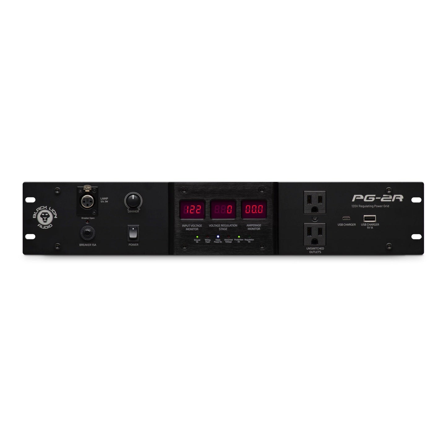 Black Lion Audio PG-2R Voltage Regulator/Power Conditioner Surge Protector (PG2R)