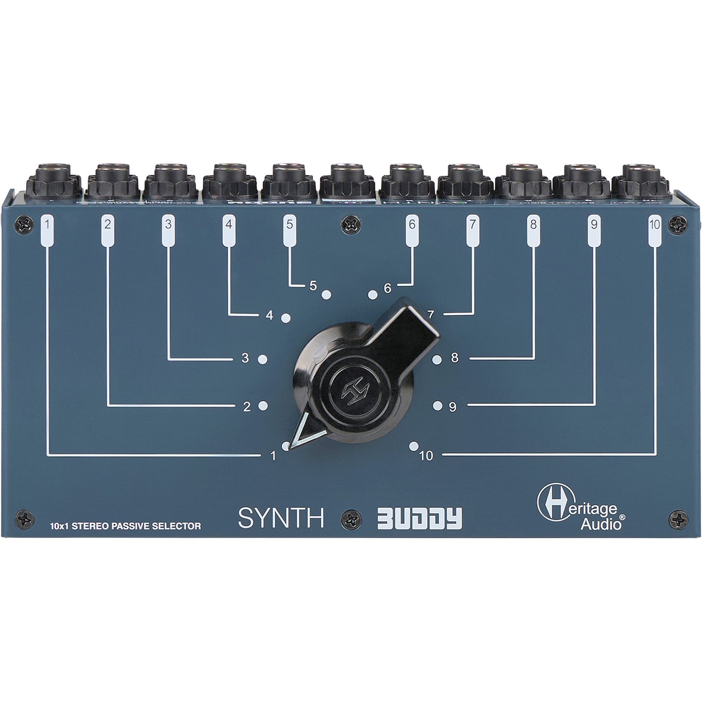 Heritage Audio Synth Buddy - 10x1 Passive Stereo Selector (SYNTHBUDDY)