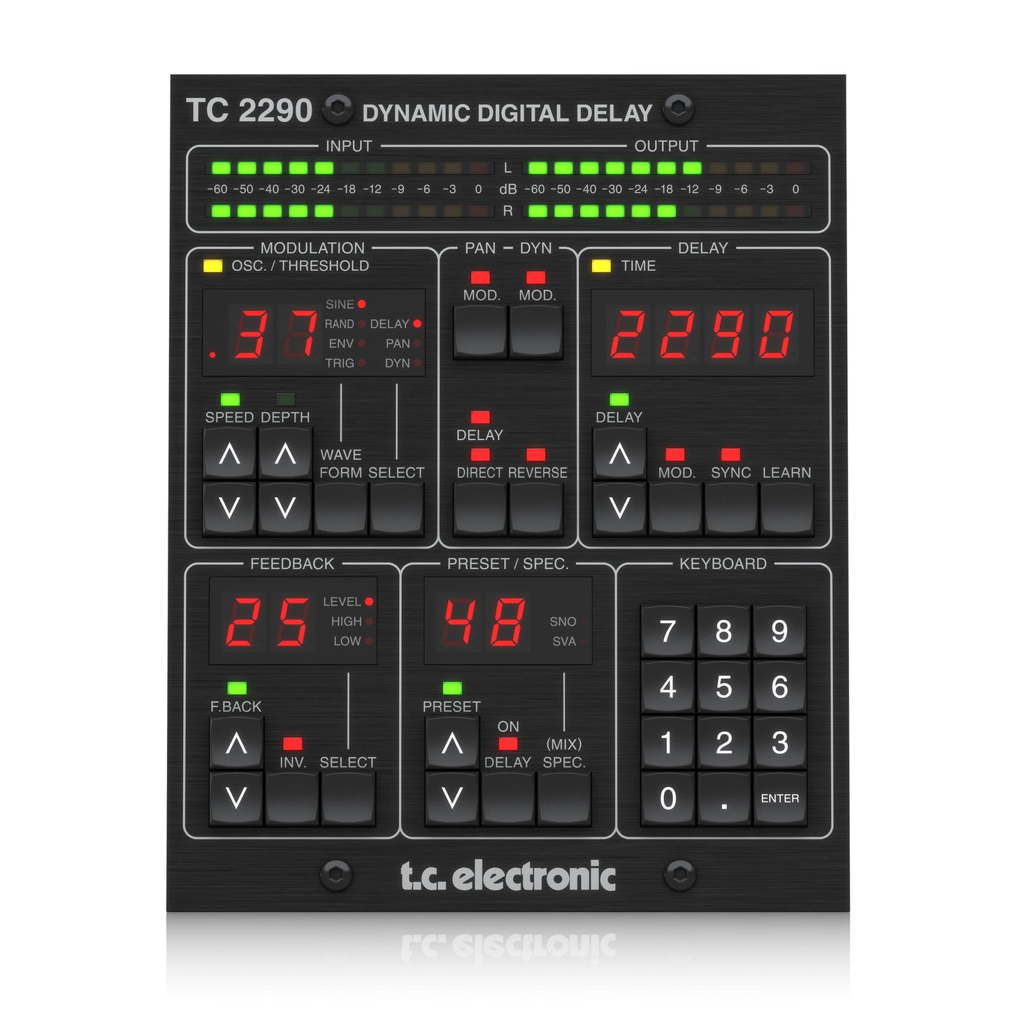 TC Electronic TC2290-DT Dynamic Delay Desktop Controller (000-D3X00-00010)