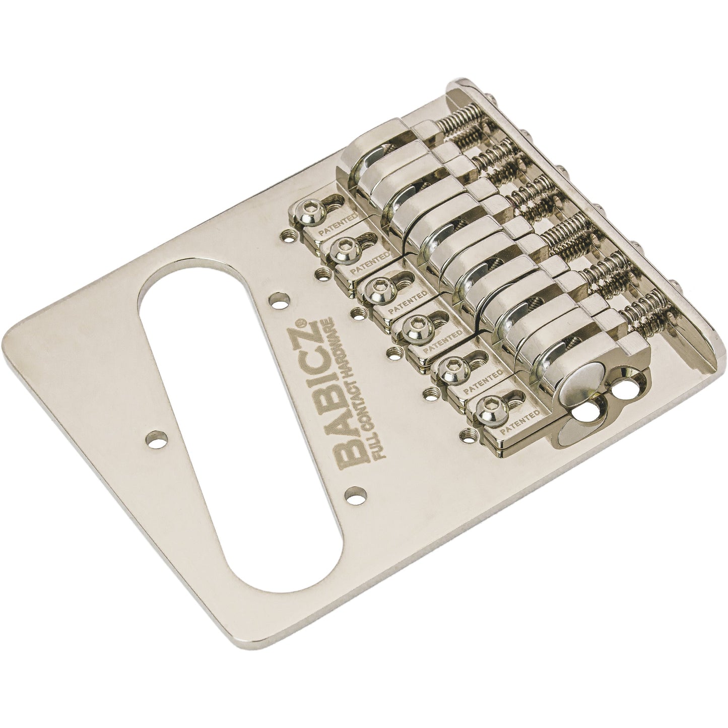 Babicz FCH6 TELE Style Bridge, 6 String - Nickel (FCHTELENK)