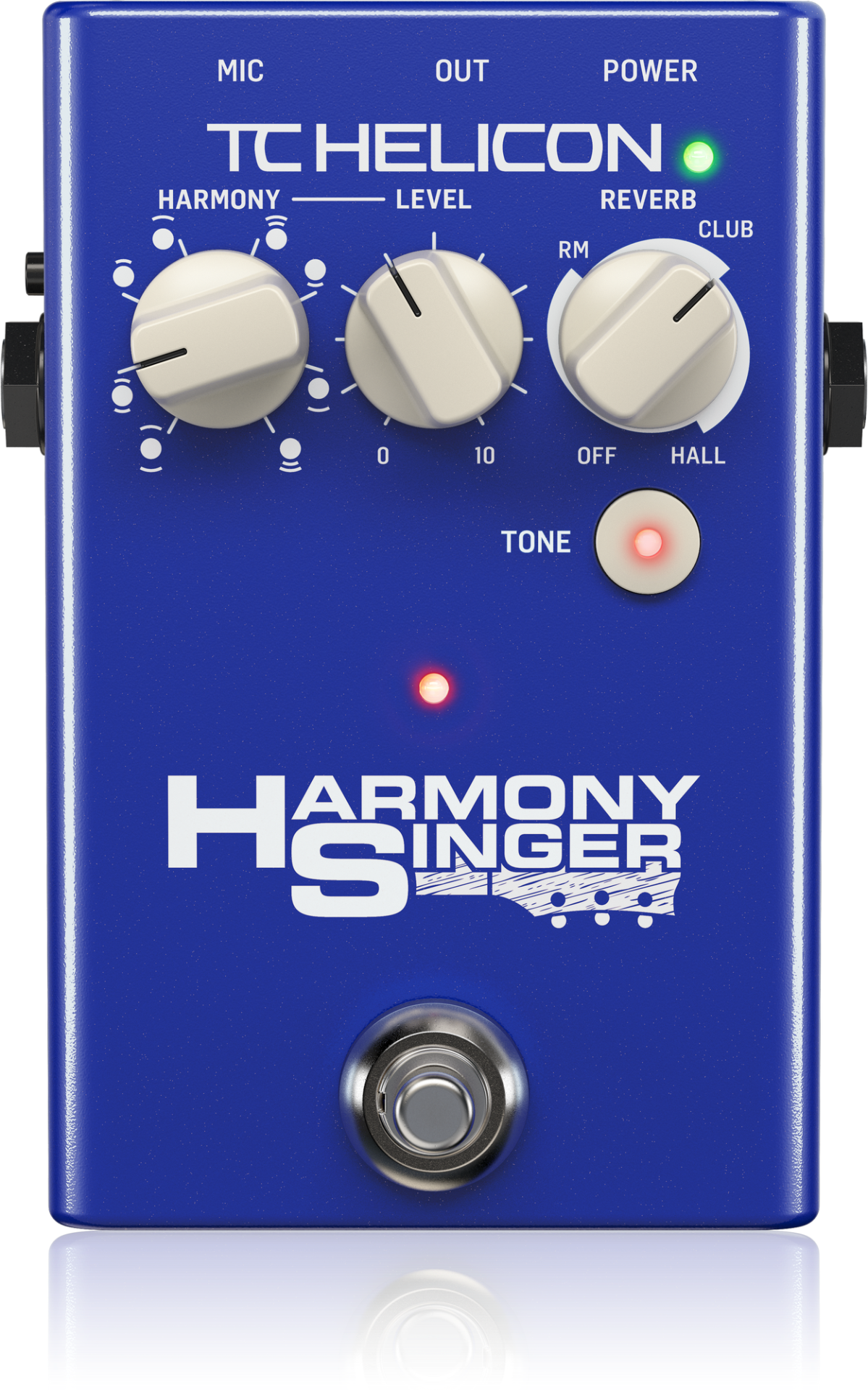 TC Helicon Harmony Singer 2 Vocal Effects Stompbox Pedal (000-DDV00-00010)