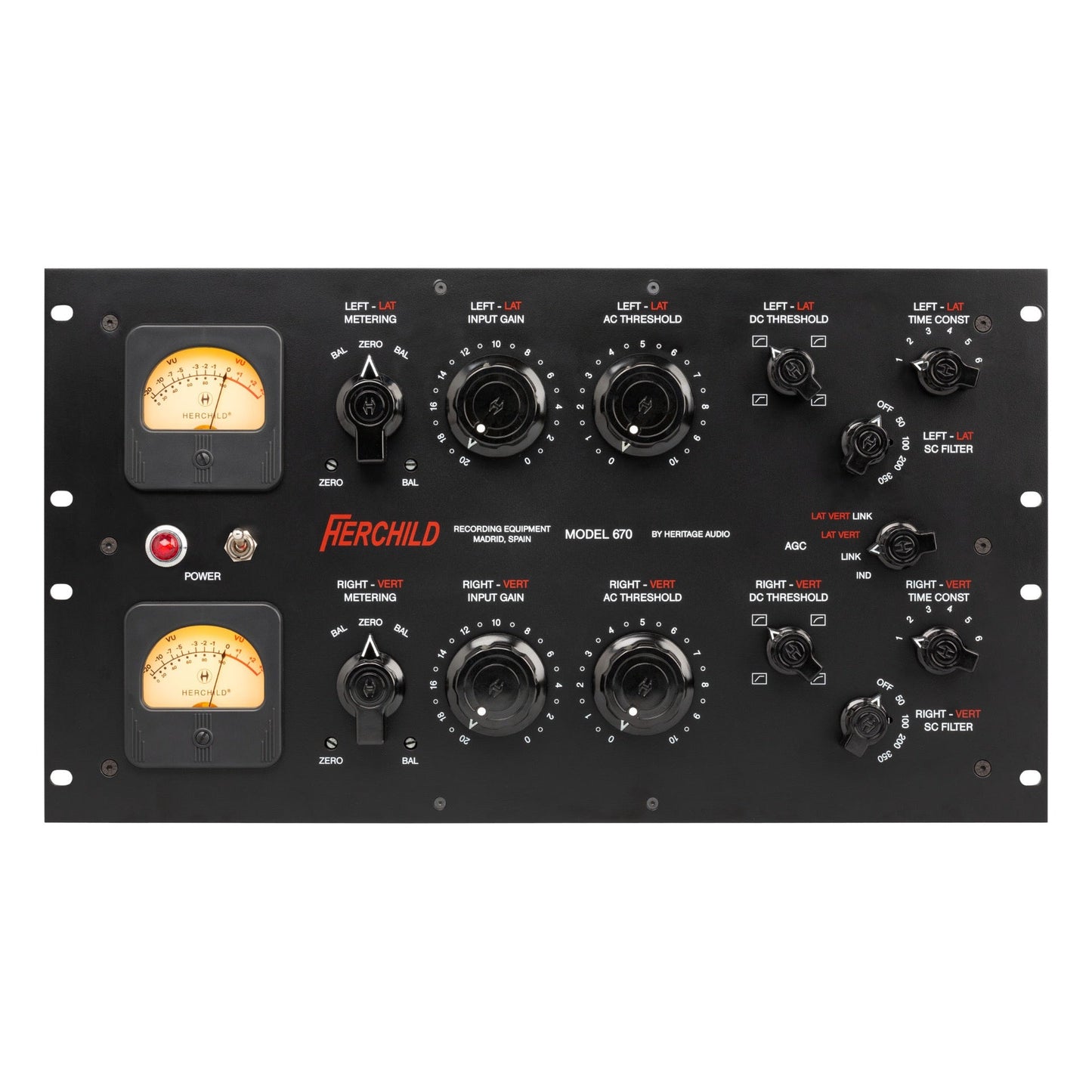Heritage Audio HERCHILD - Model 670 Tube-Based Audio Compressor (HA670)