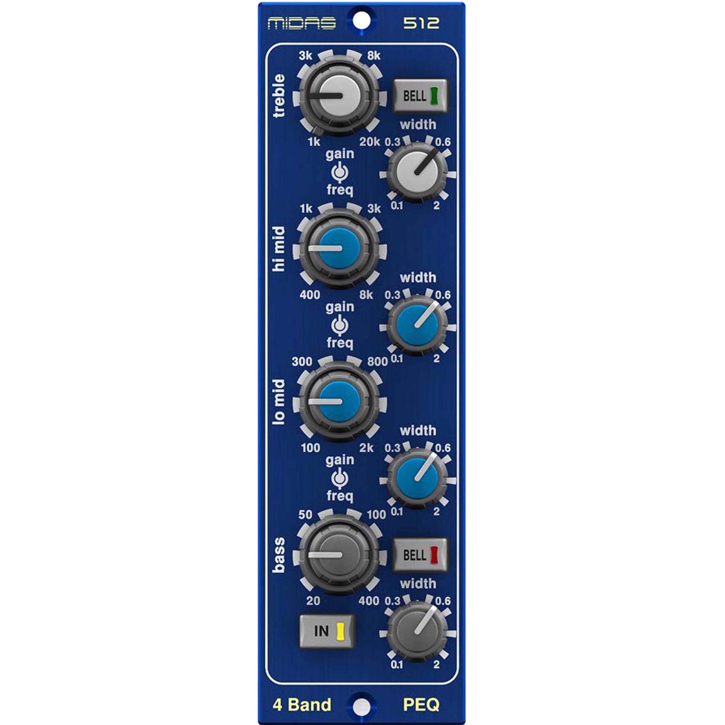 Midas 512 Parametric EQ for 500-Series (000-E8I00-00010)