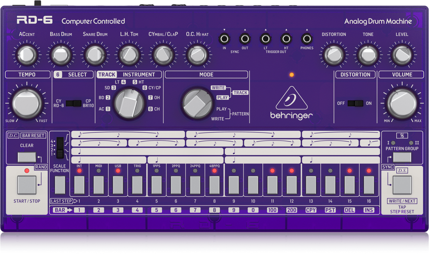 Behringer RD-6-GP Classic Analog Drum Machine