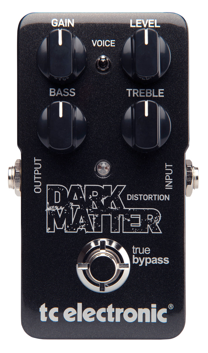 TC Electronic Dark Matter Distortion Guitar Effects Pedal (000-DDD00-00010)