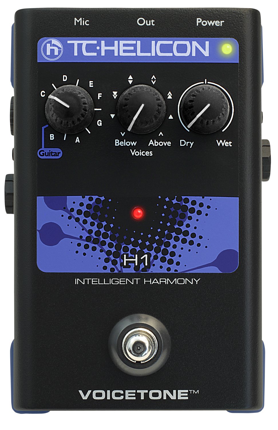TC Helicon VoiceTone H1 Intelligent Harmony Pedal
