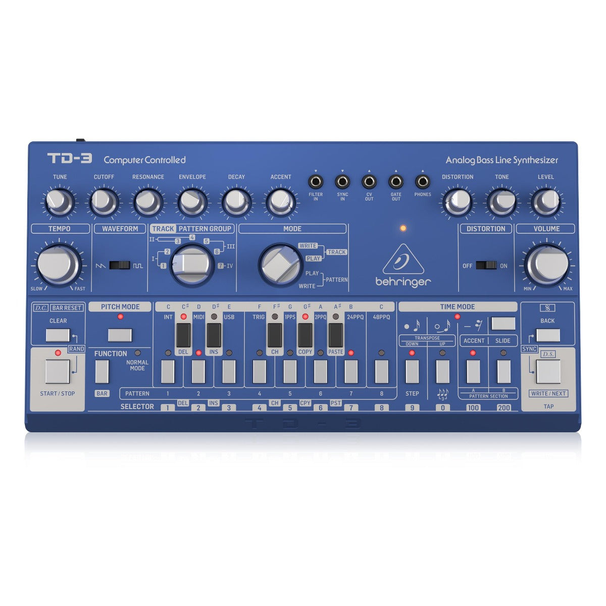 Behringer TD-3 Analog Bass Line Synth Blue