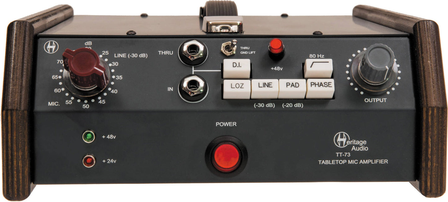 Heritage Audio TT-73 Tabletop Microphone Preamp (TT73)