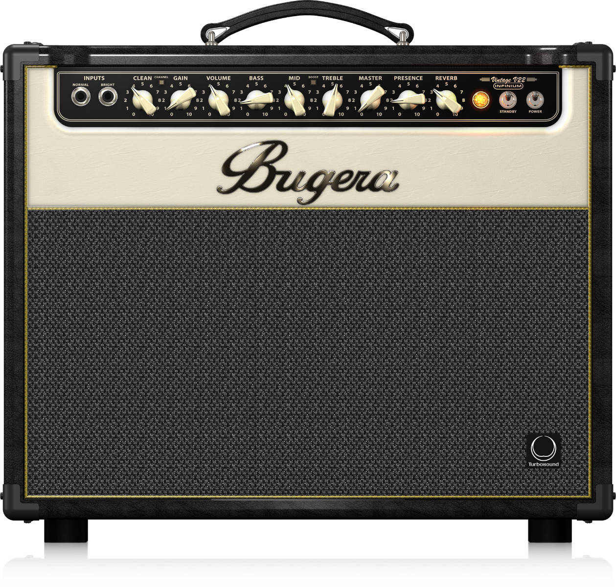 Bugera V22 Infinium 22W 1X12 All Tube Guitar Combo Amp (V22INFINIUM)
